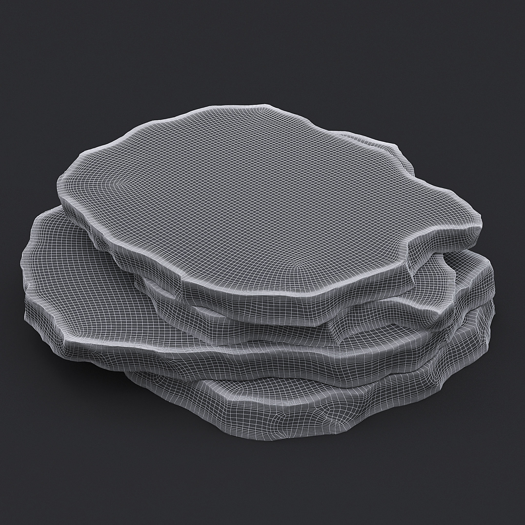 Stone VIII 3D model_7