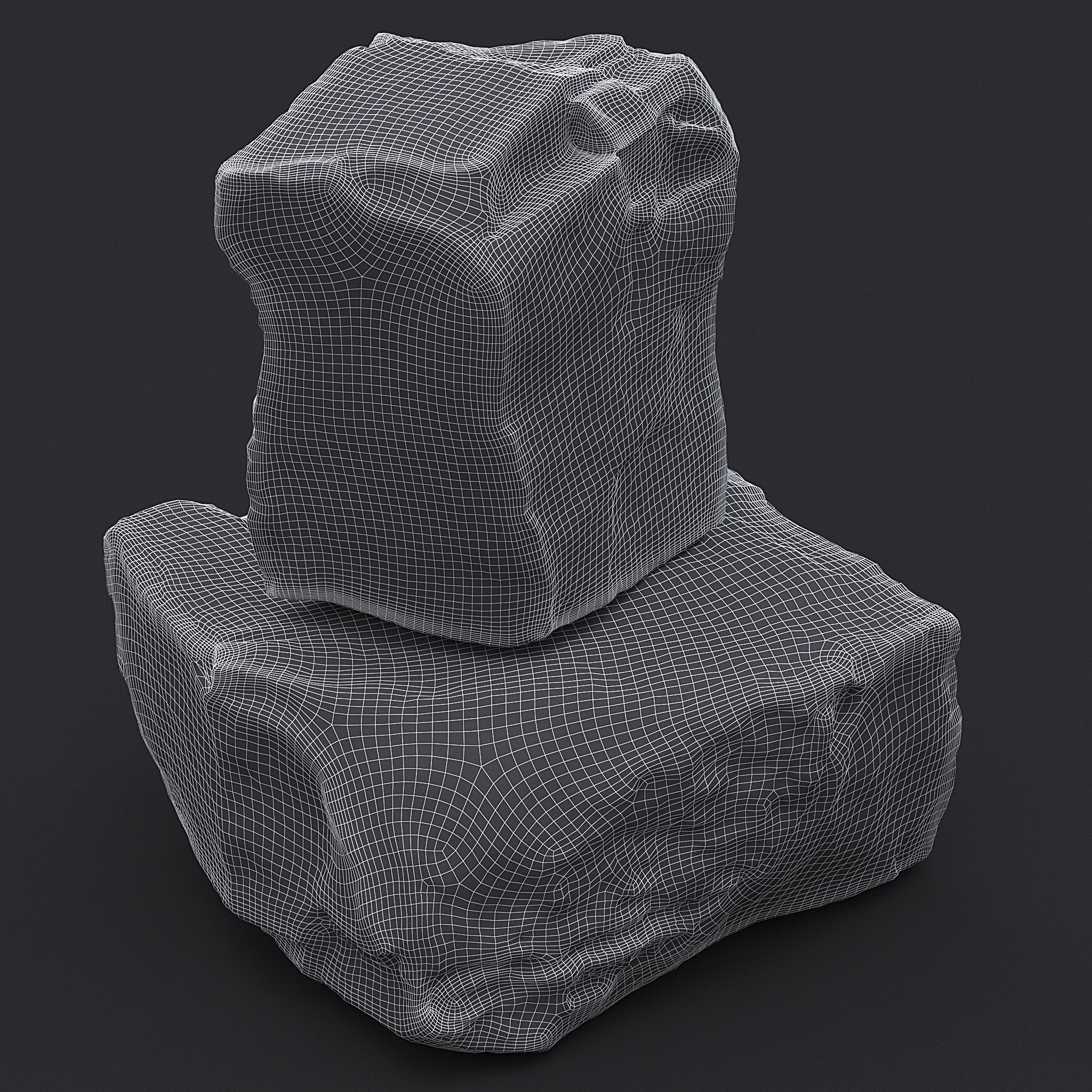 Stone VII 3D model_6