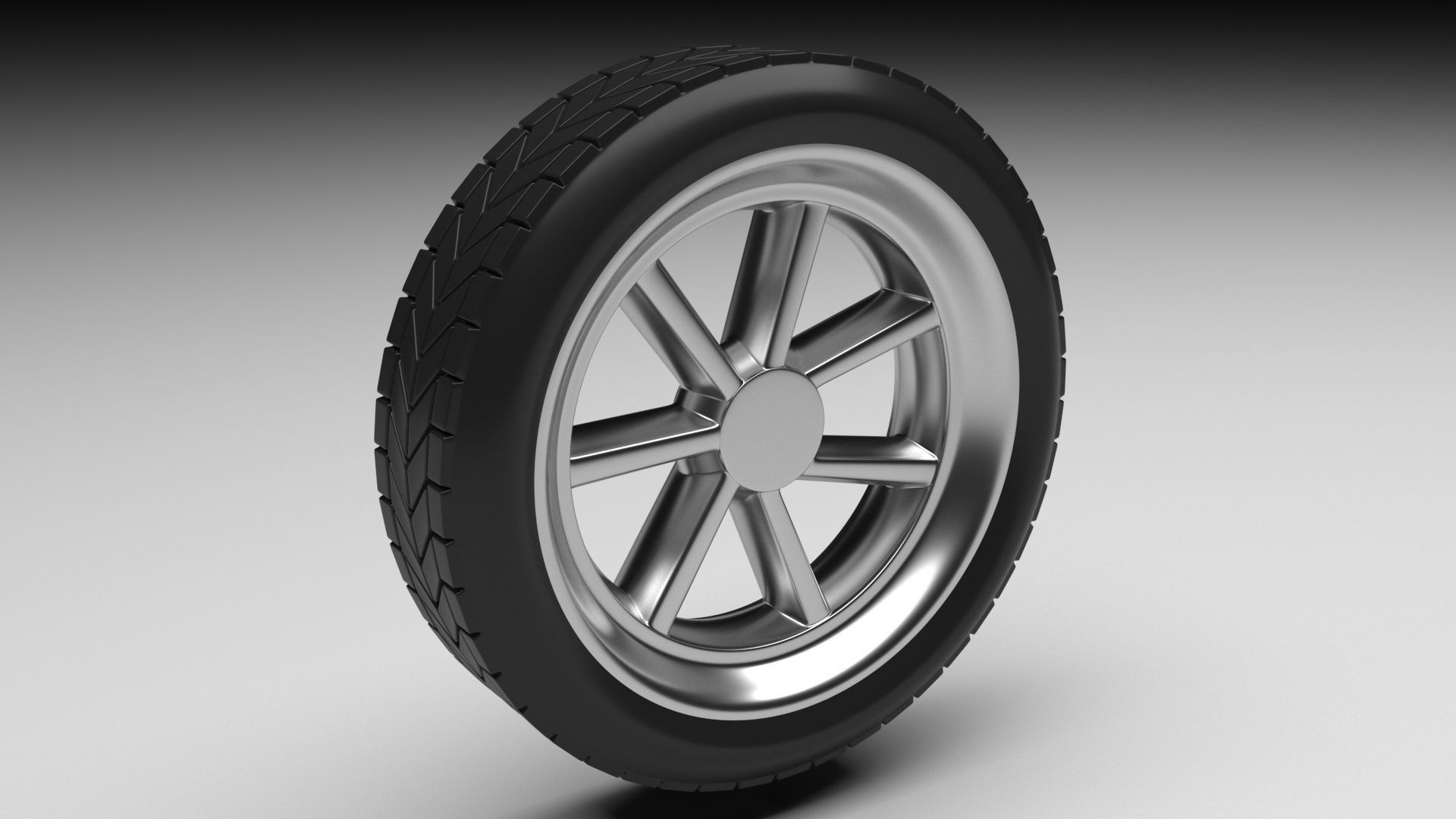 Car Tire 3D model_6