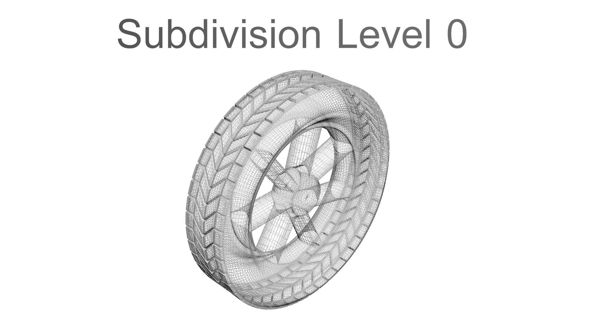 Car Tire 3D model_24