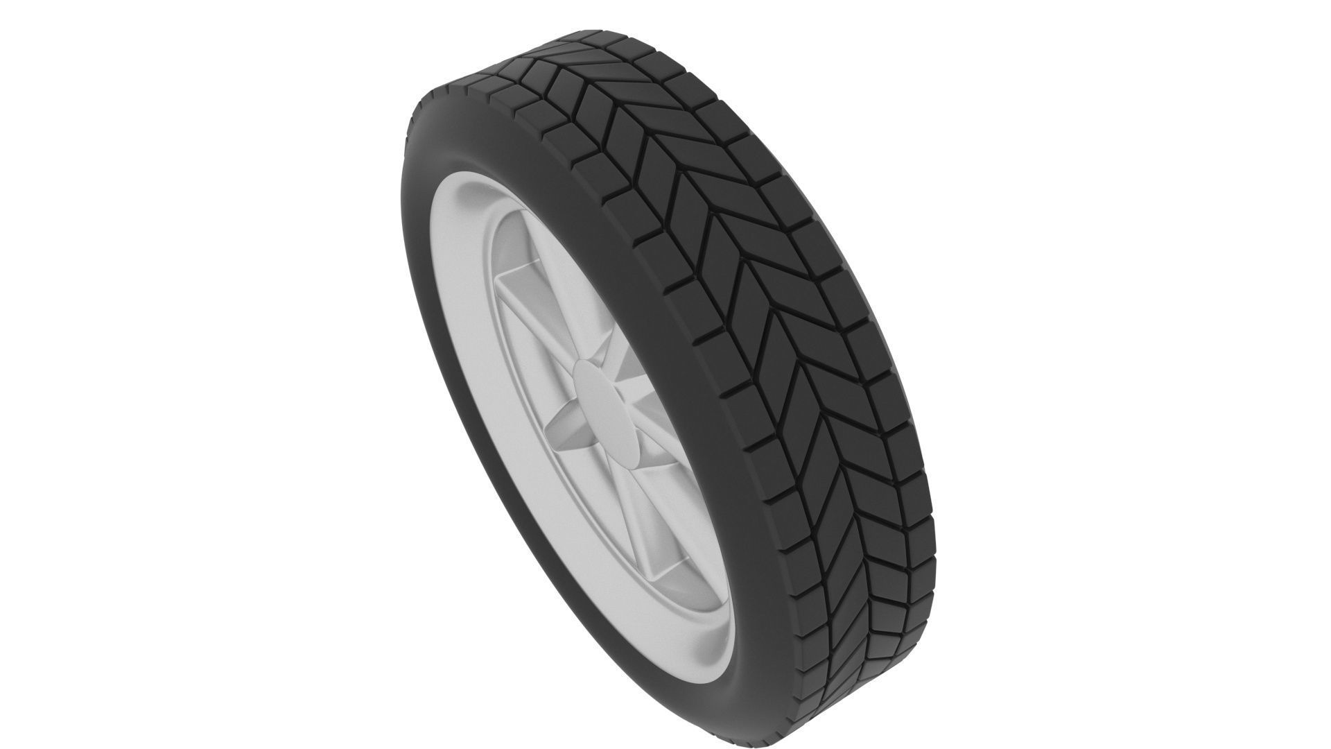 Car Tire 3D model_10