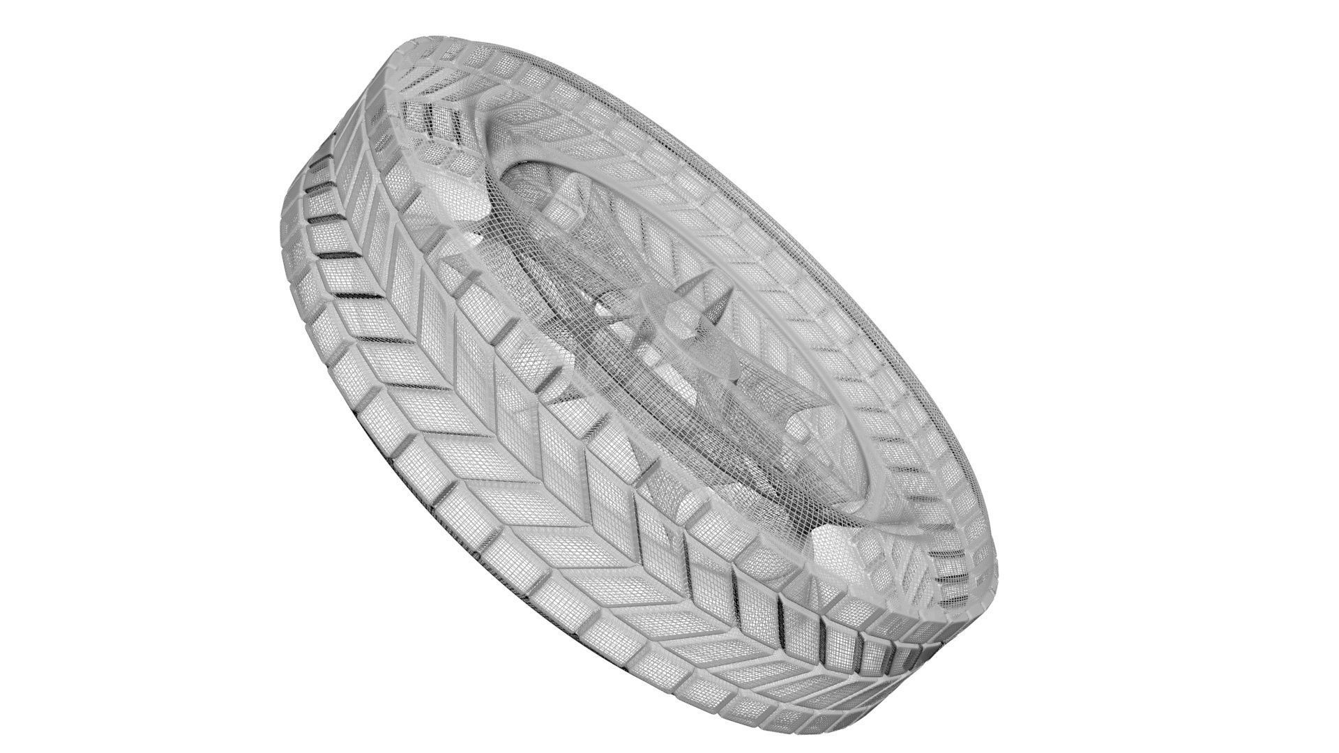 Car Tire 3D model_20