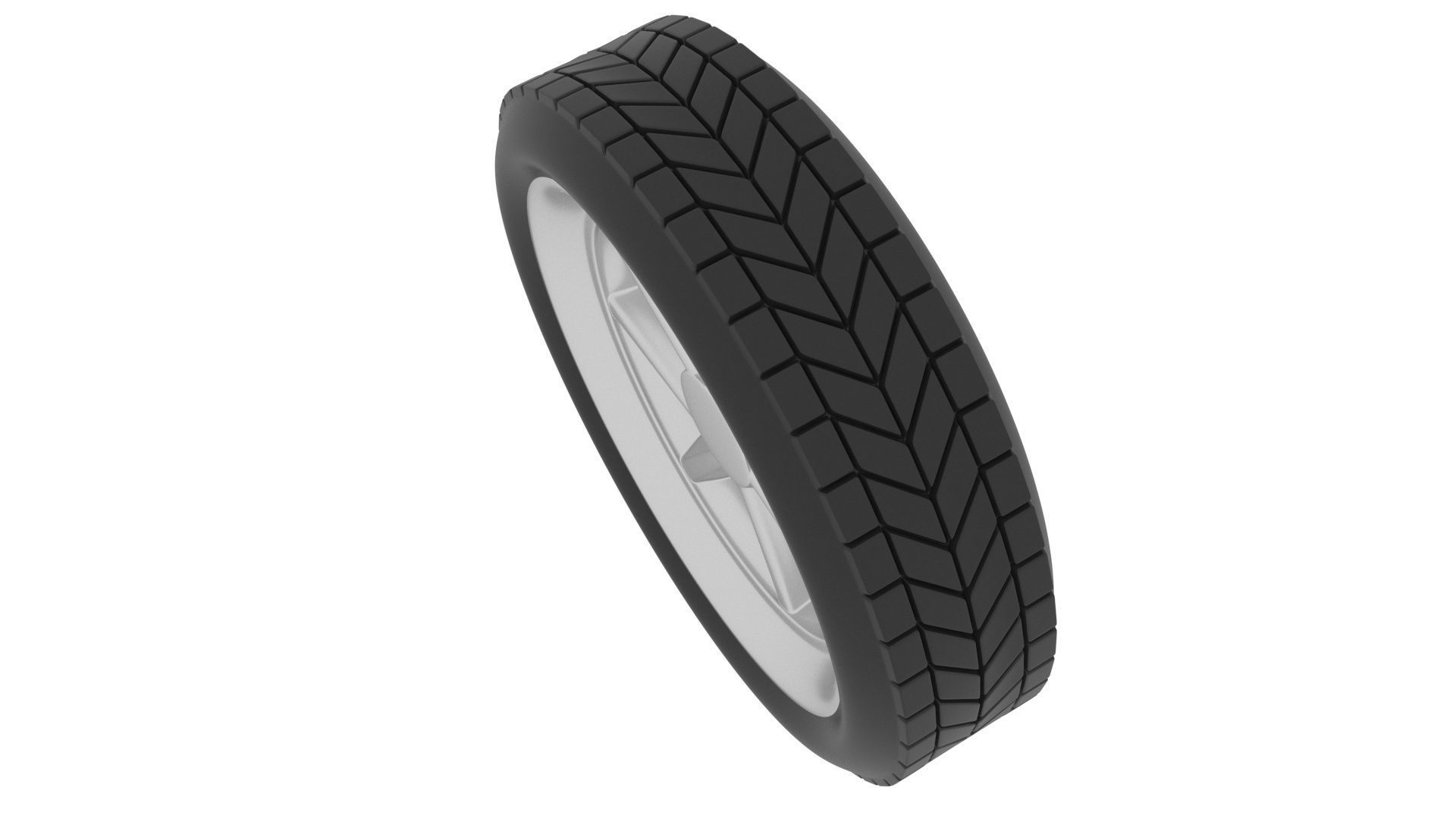 Car Tire 3D model_12