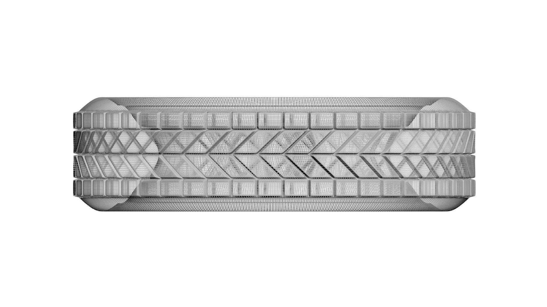 Car Tire 3D model_22