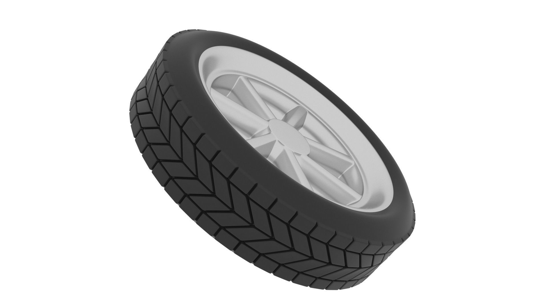 Car Tire 3D model_13