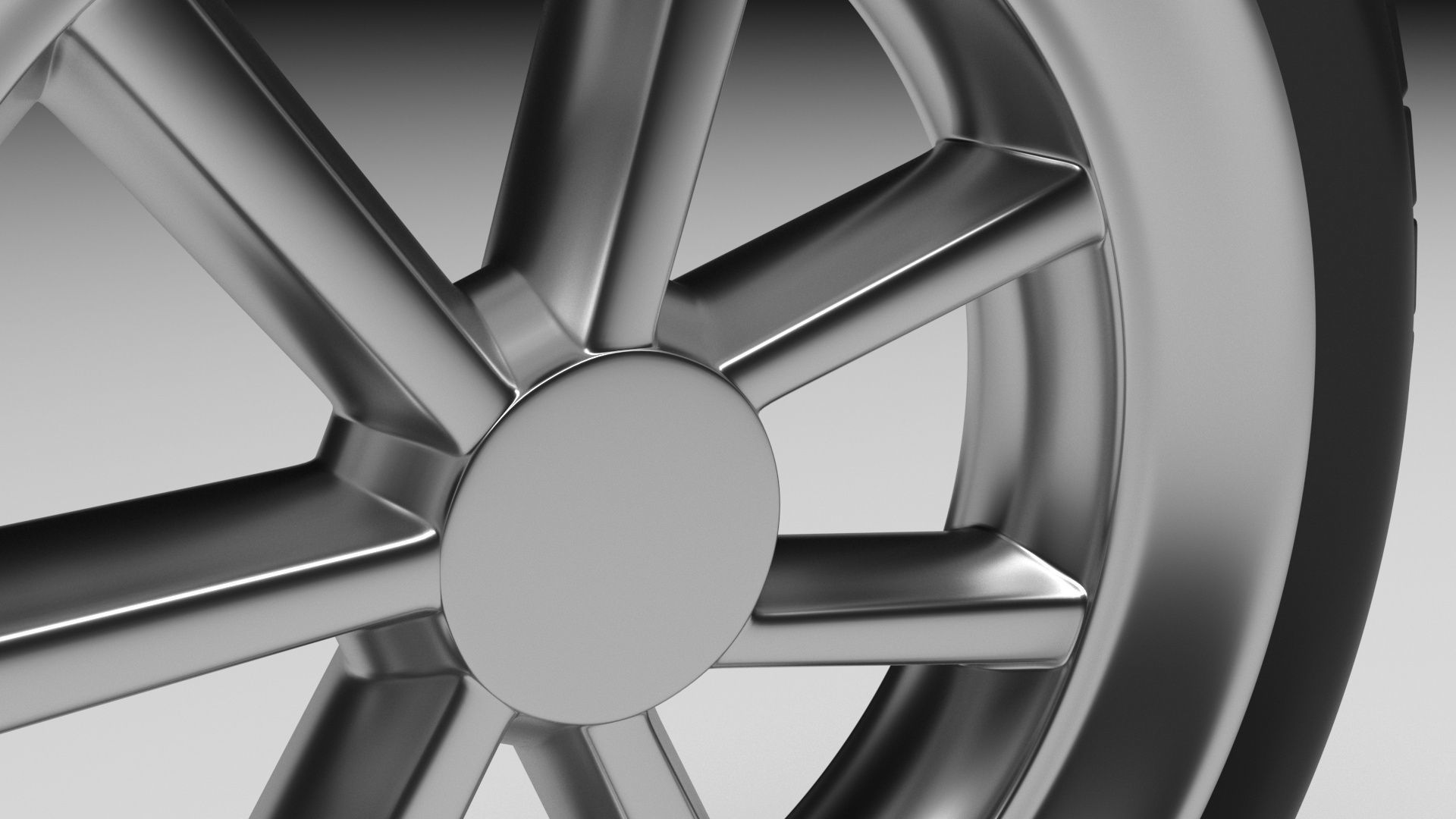 Car Tire 3D model_5