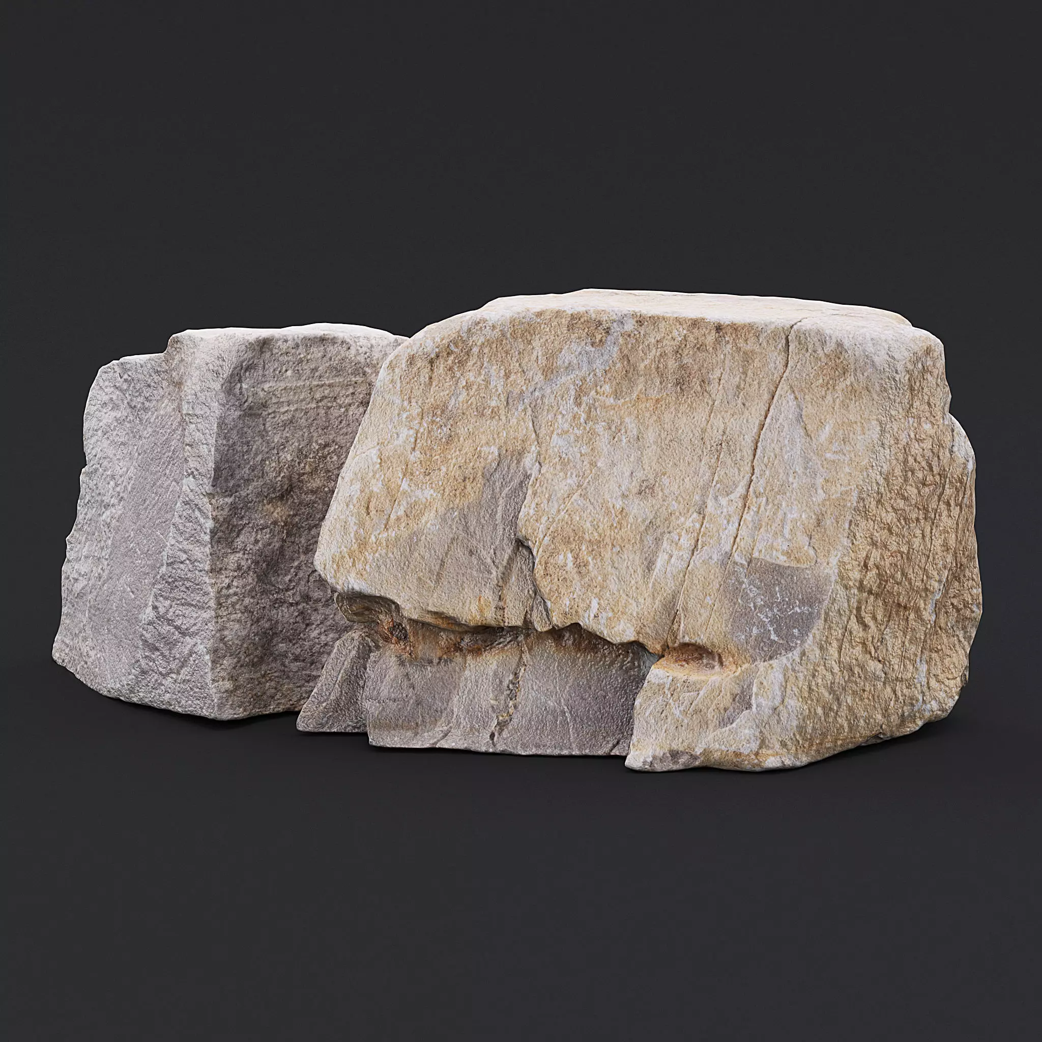 Stone VI 3D model_0
