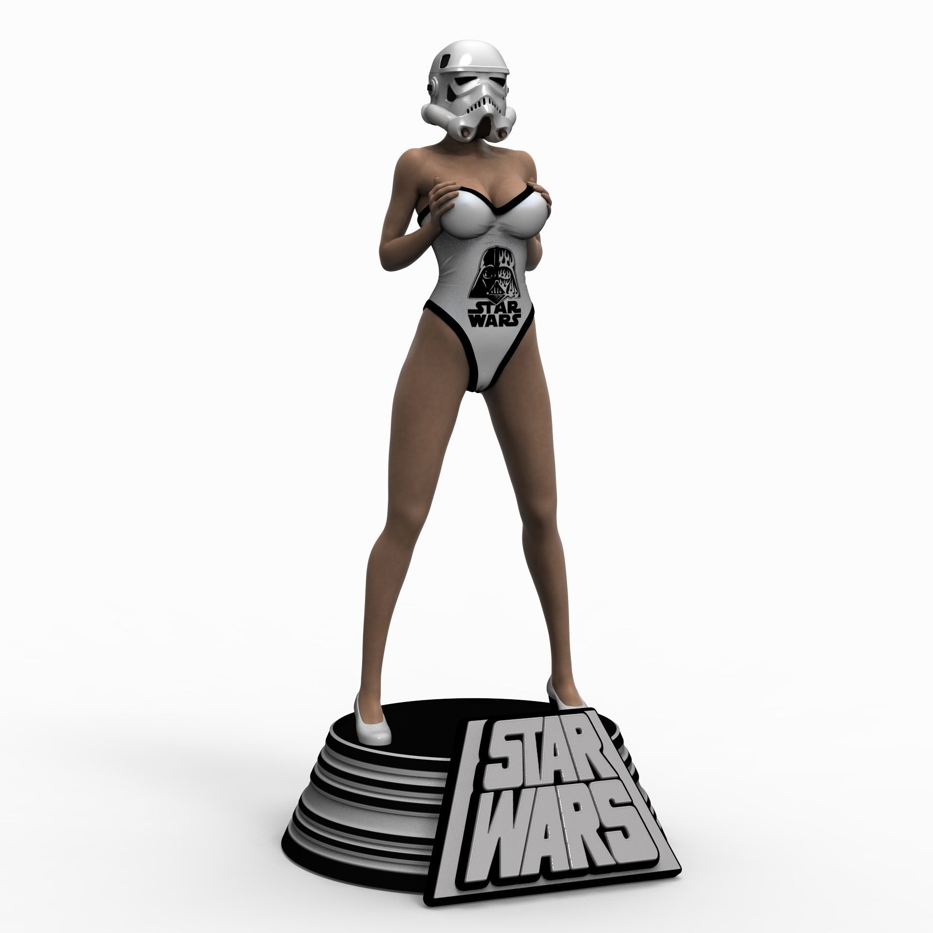 Stormtrooper from star wars 3D print model_2