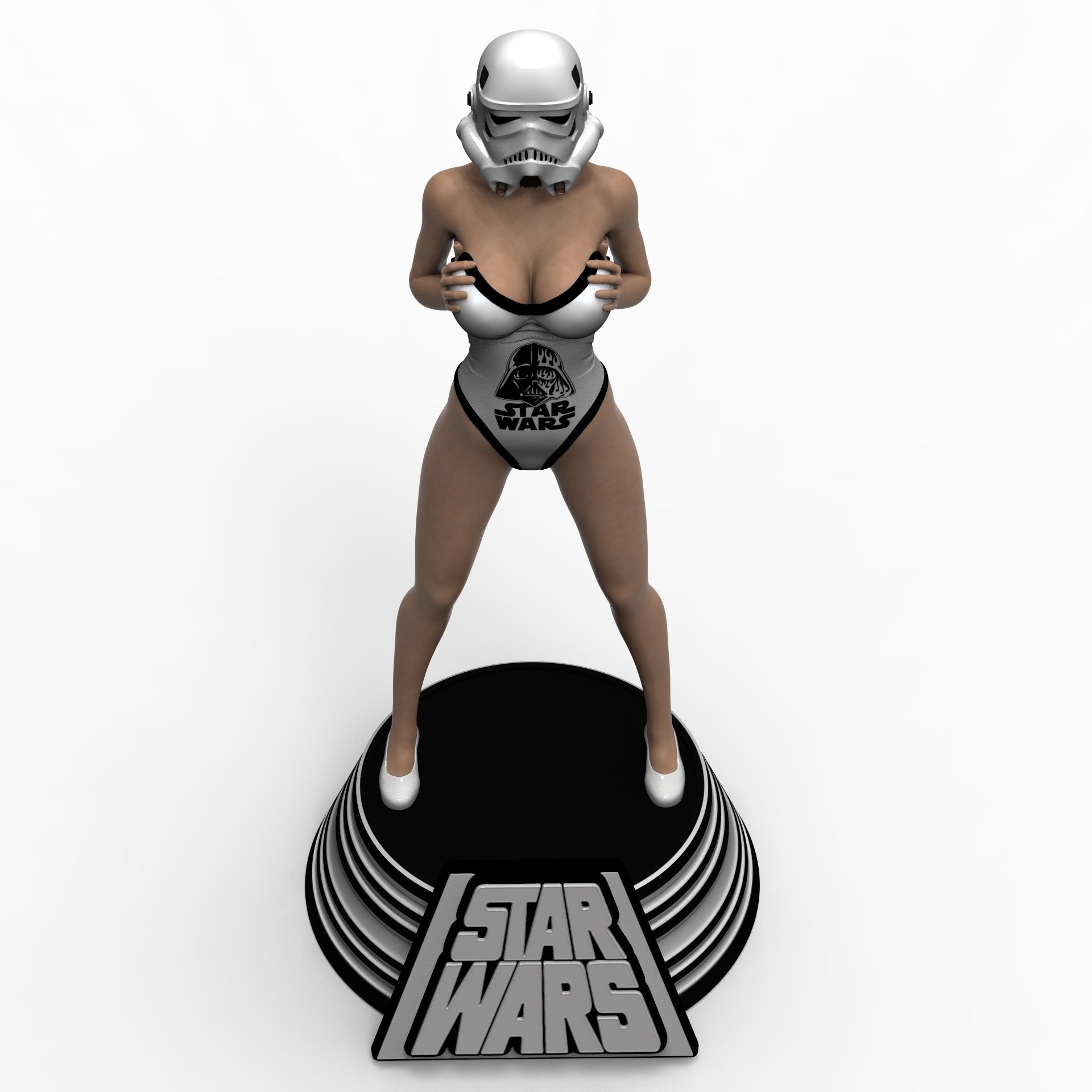 Stormtrooper from star wars 3D print model_14