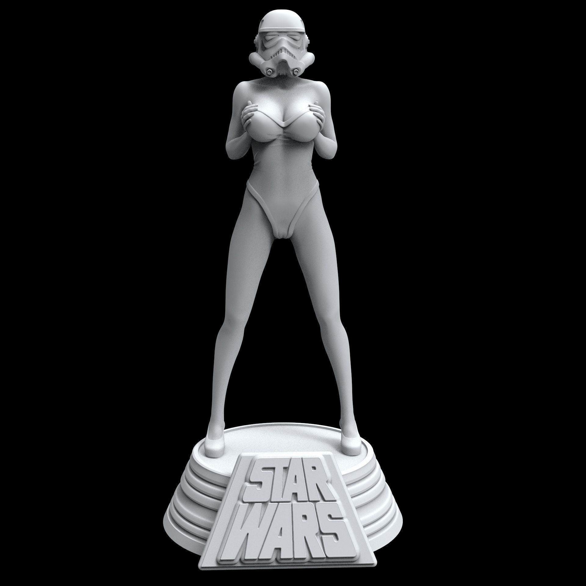 Stormtrooper from star wars 3D print model_15