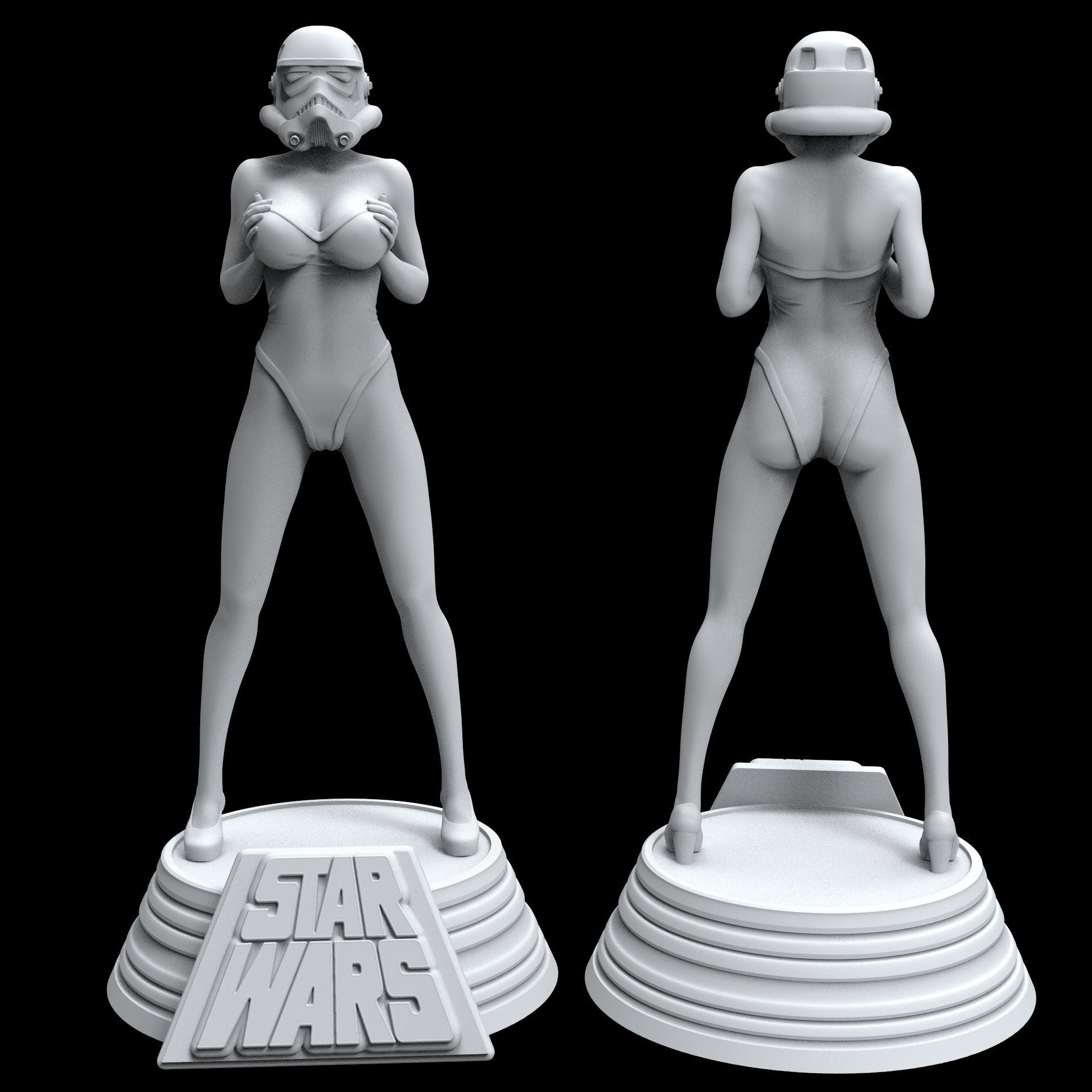 Stormtrooper from star wars 3D print model_19