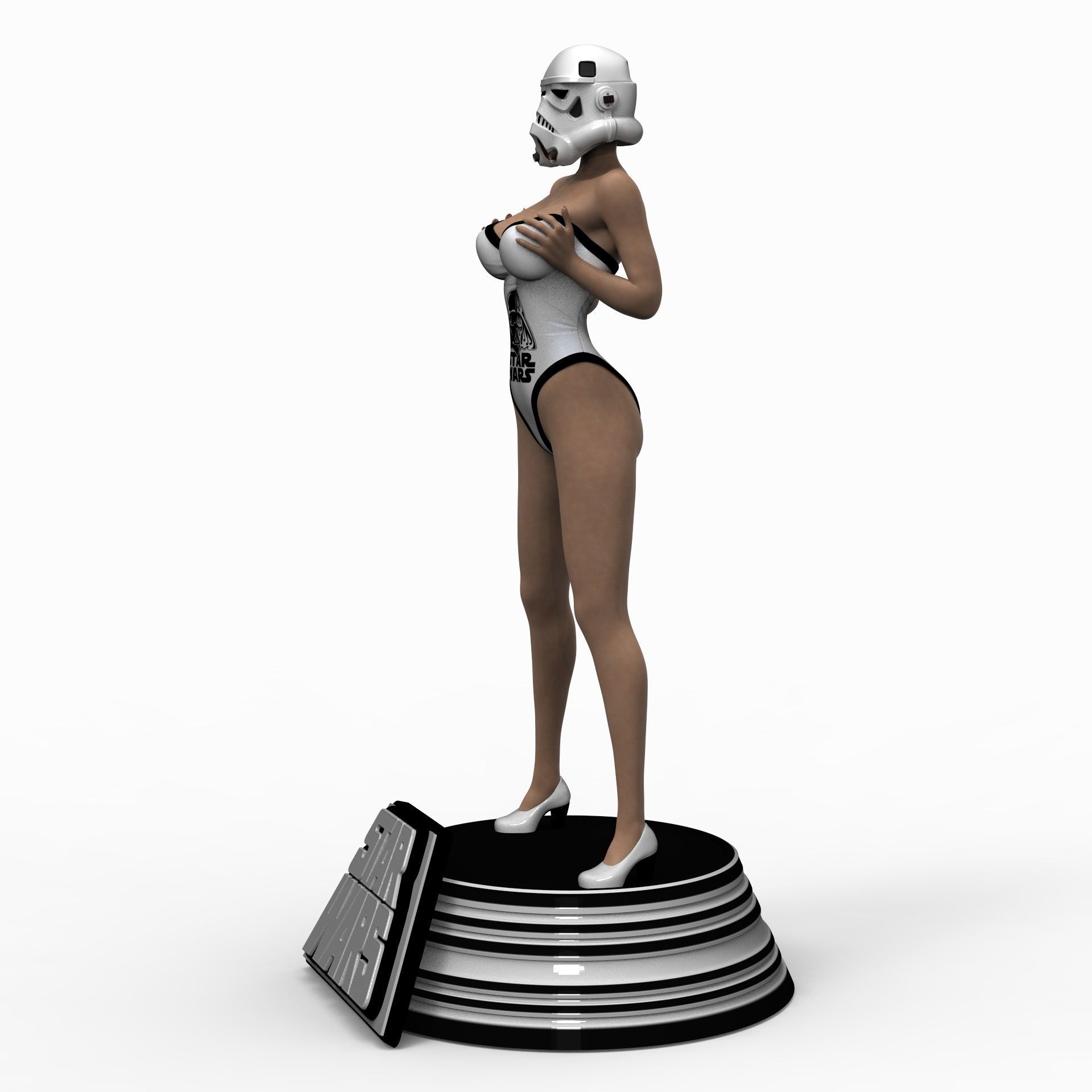 Stormtrooper from star wars 3D print model_9