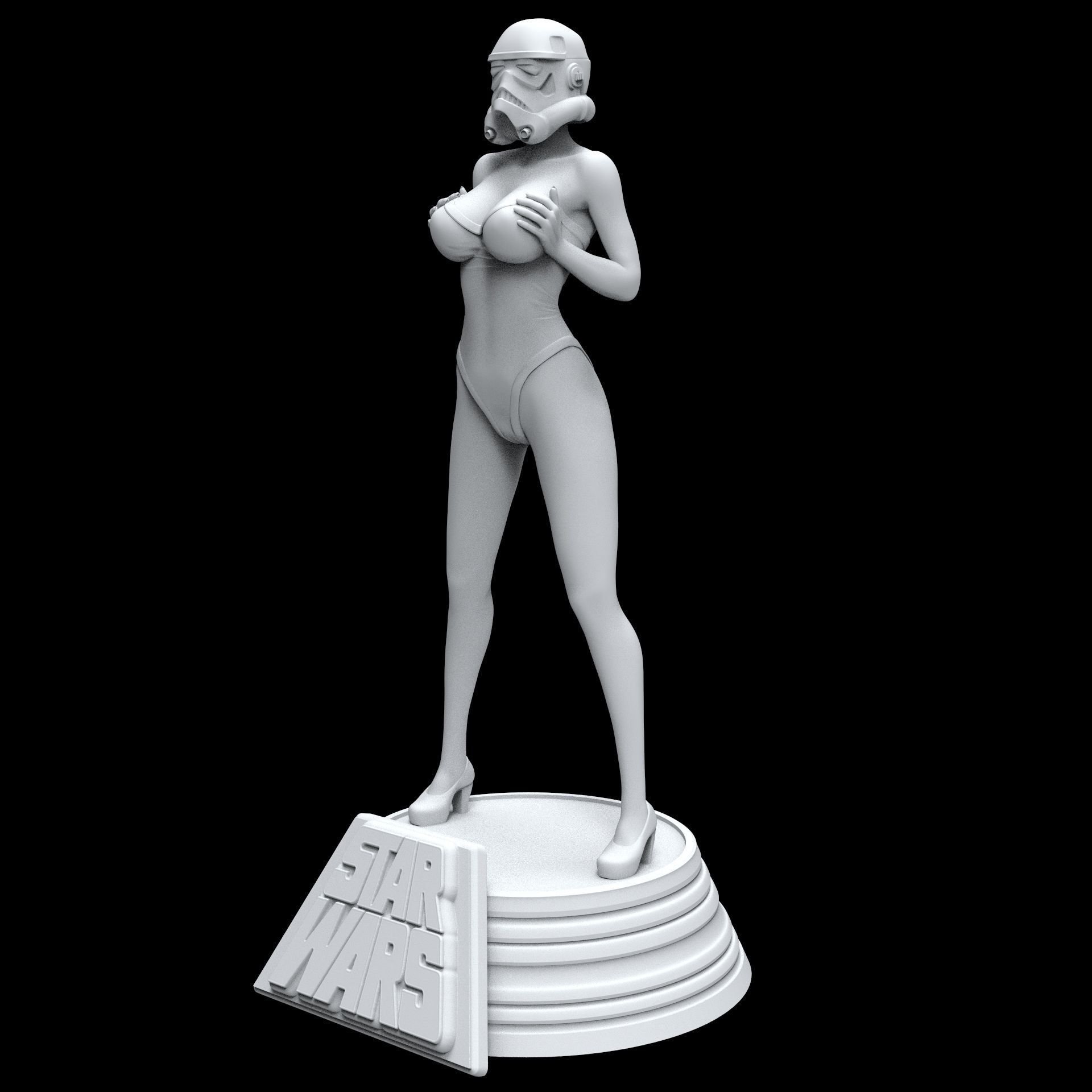 Stormtrooper from star wars 3D print model_18