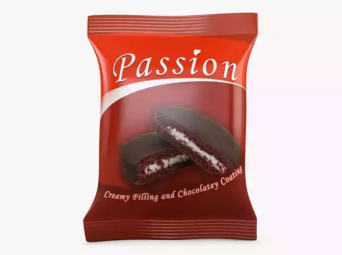 Cake Packaging Passion Simple M 1 3D model