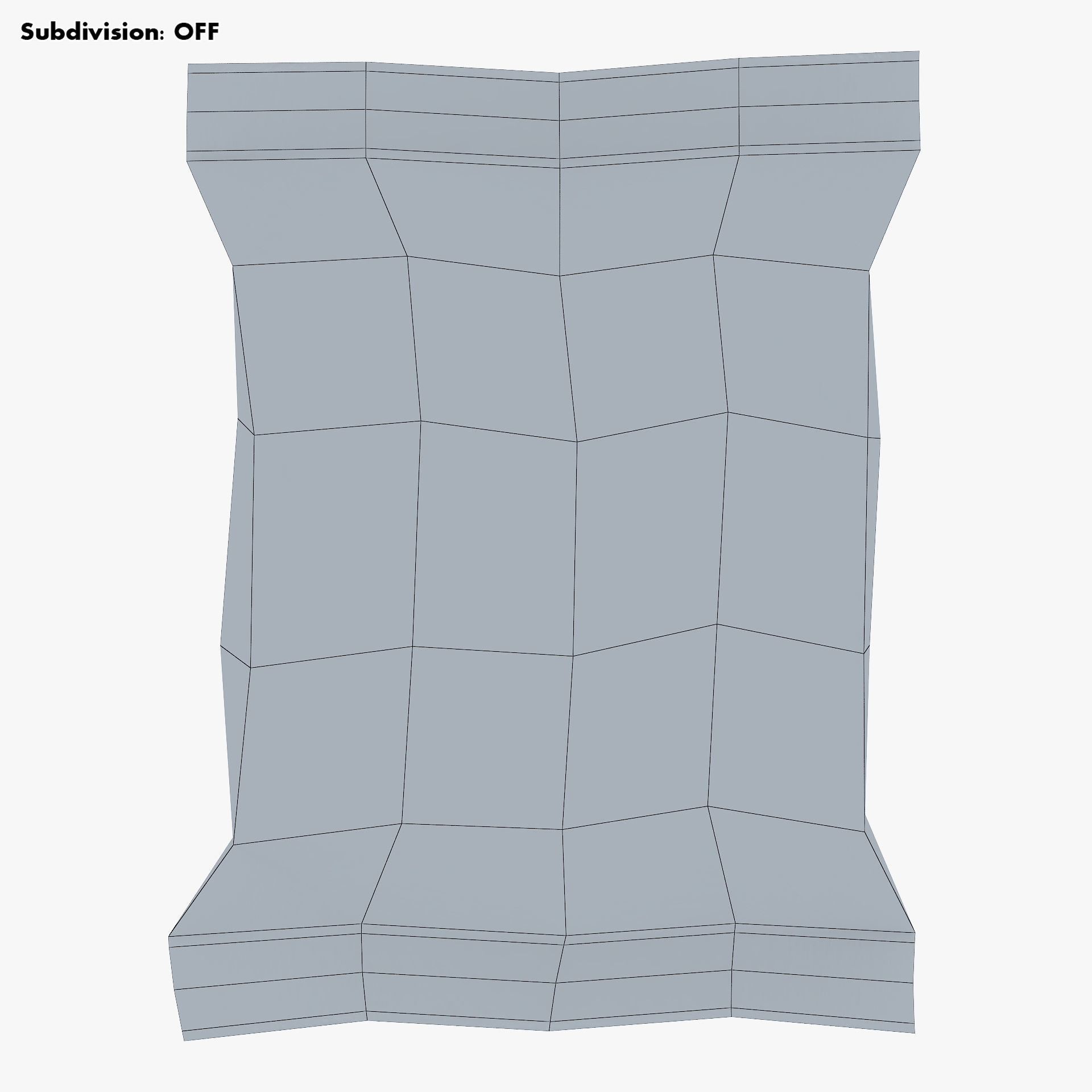 Cake Packaging Passion Simple M 1 3D model_7