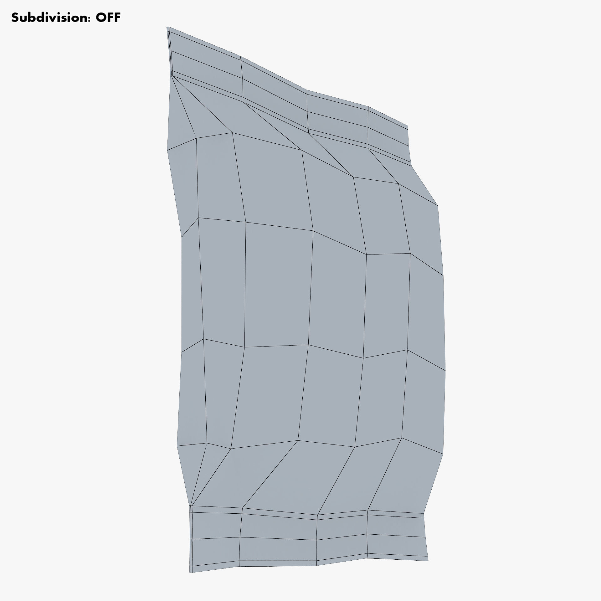 Cake Packaging Passion Simple M 1 3D model_11