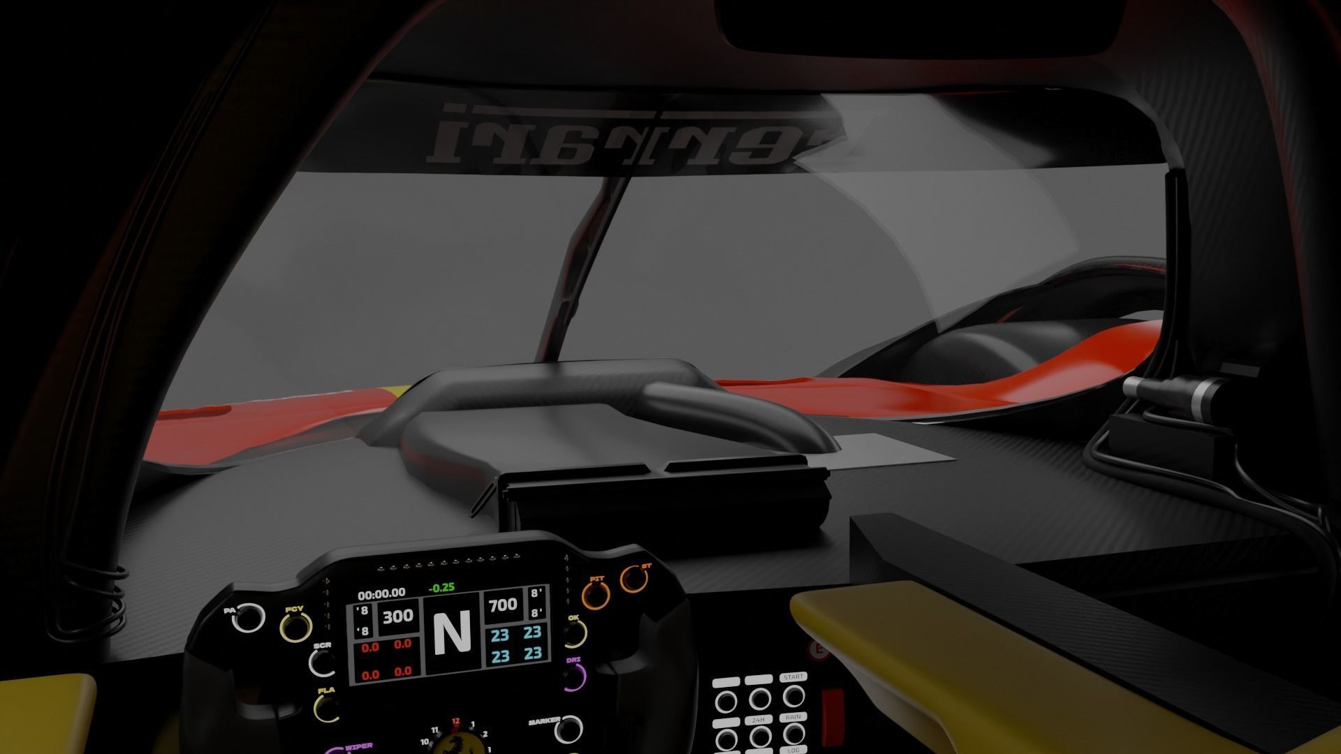 Ferrari 499P 3D model_5