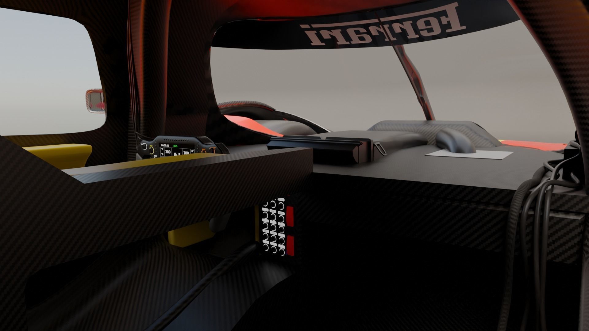 Ferrari 499P 3D model_4