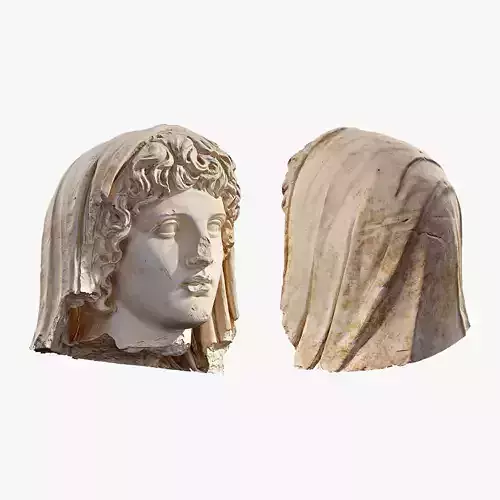 Roman Woman Statue 3D print model