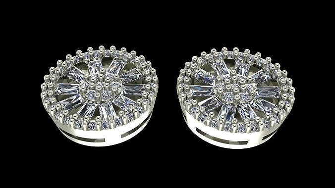 Earrings 9 3D print model