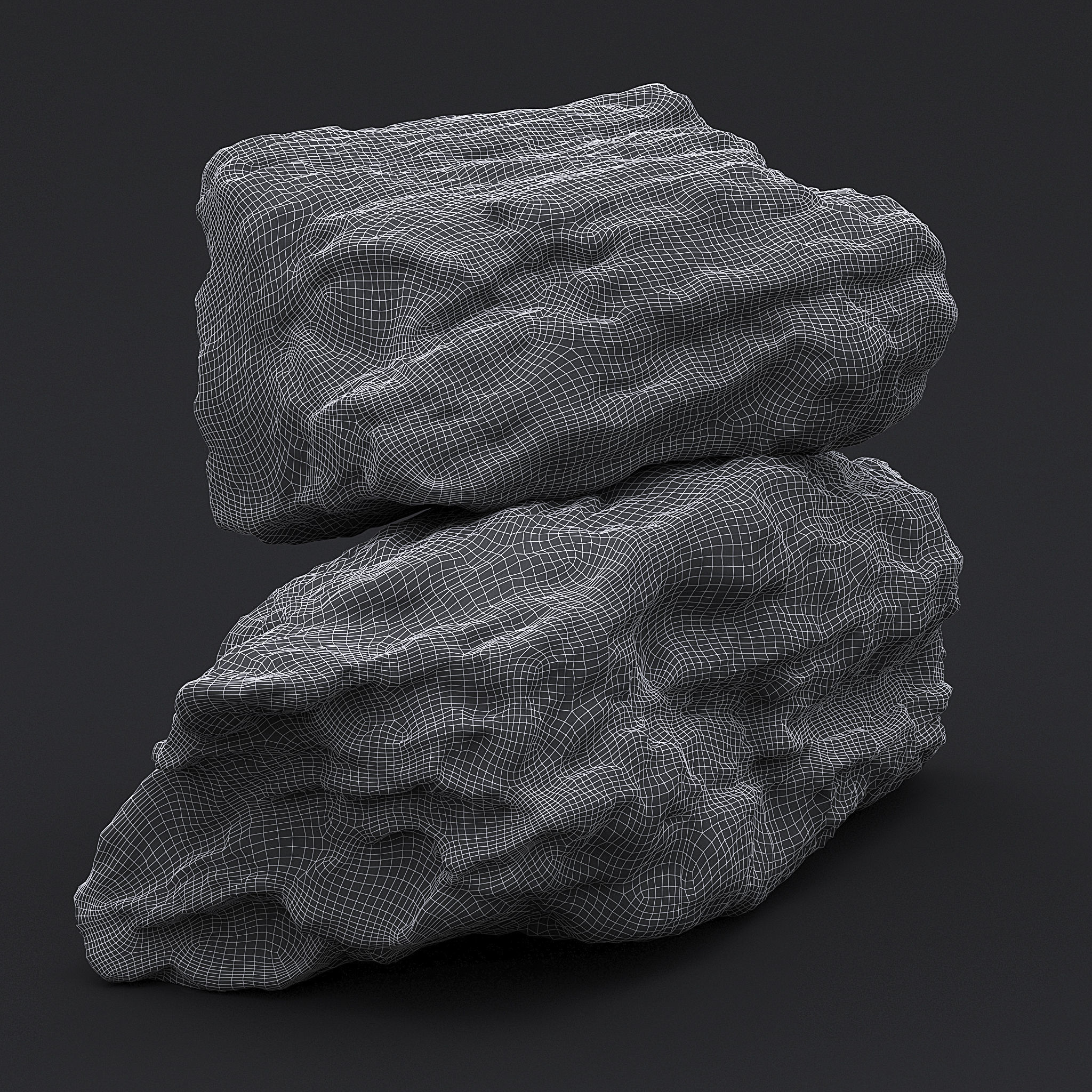 Stone IV 3D model_5