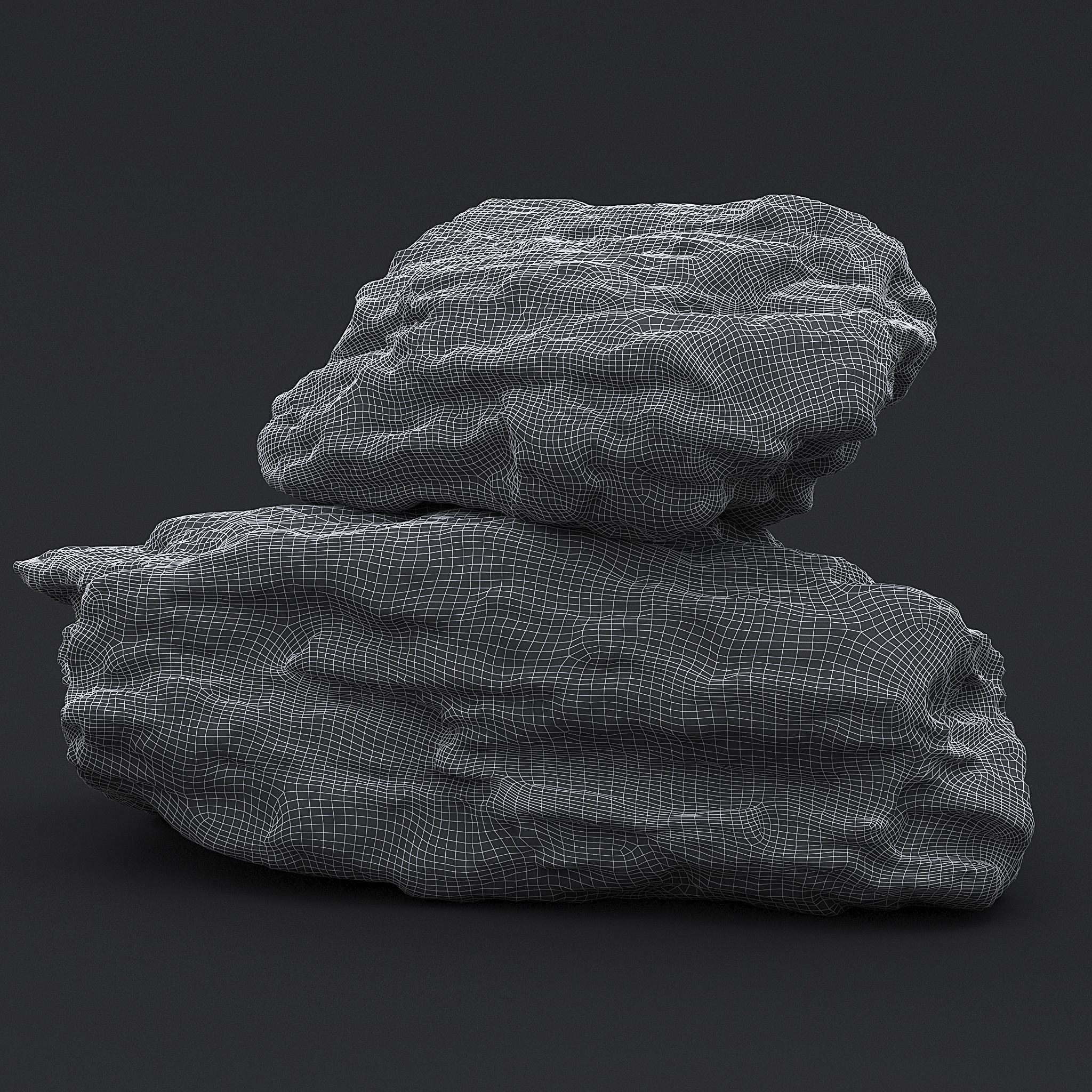 Stone IV 3D model_4