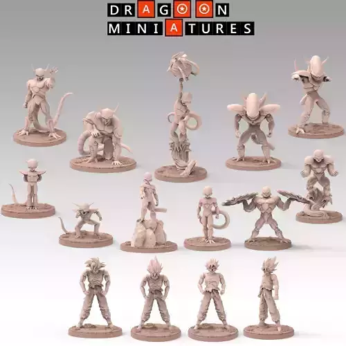 Term 7 - Namek Saga - Dragon Ball Miniature  3D print model