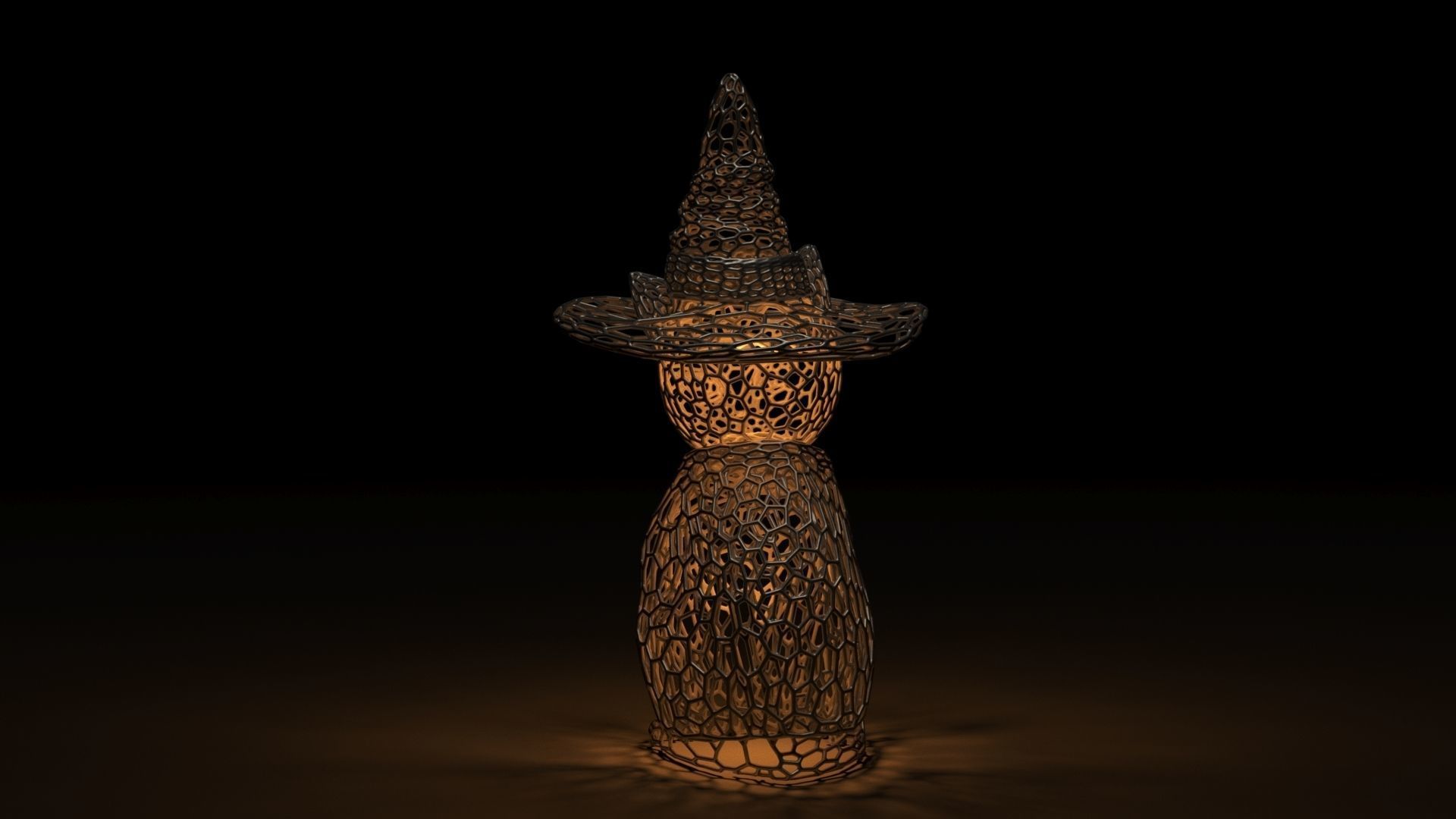 Cat in a hat 3D print model_10