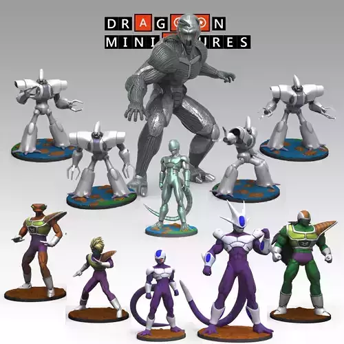 Term 9 - Cooler Saga - Dragon Ball Miniatures 3D print model