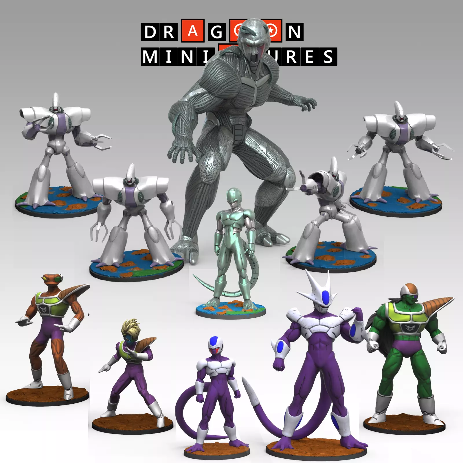 Term 9 - Cooler Saga - Dragon Ball Miniatures 3D print model_0