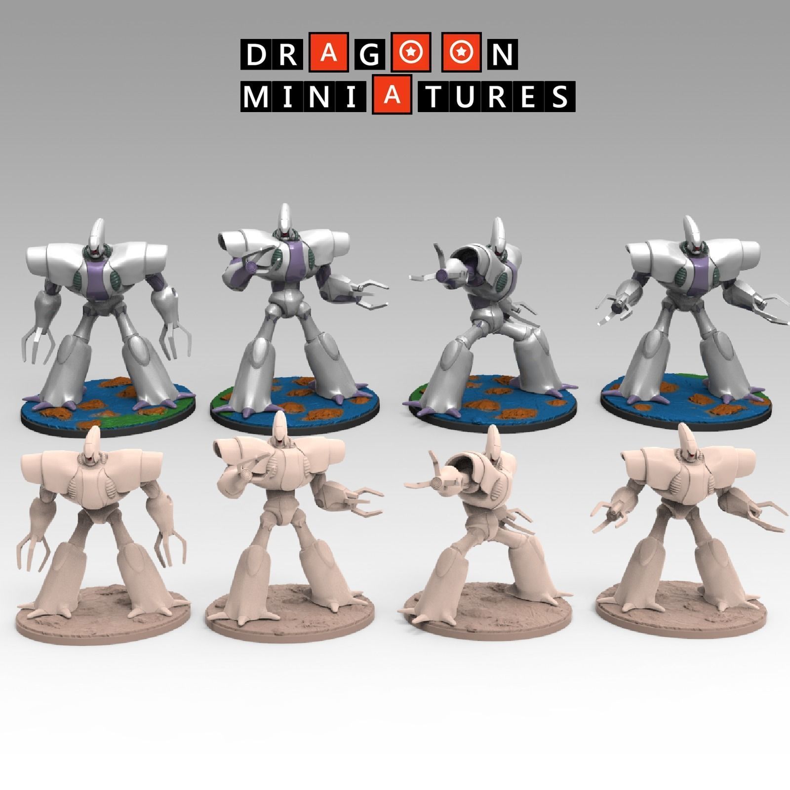 Term 9 - Cooler Saga - Dragon Ball Miniatures 3D print model_4