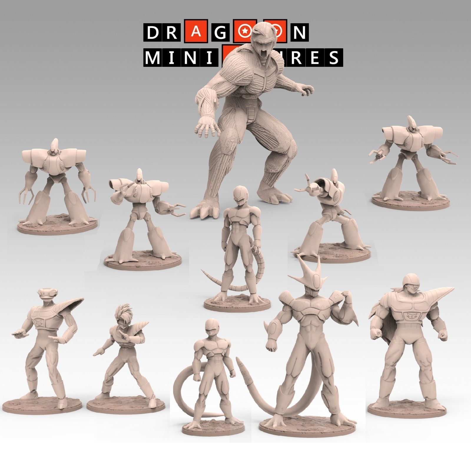 Term 9 - Cooler Saga - Dragon Ball Miniatures 3D print model_1