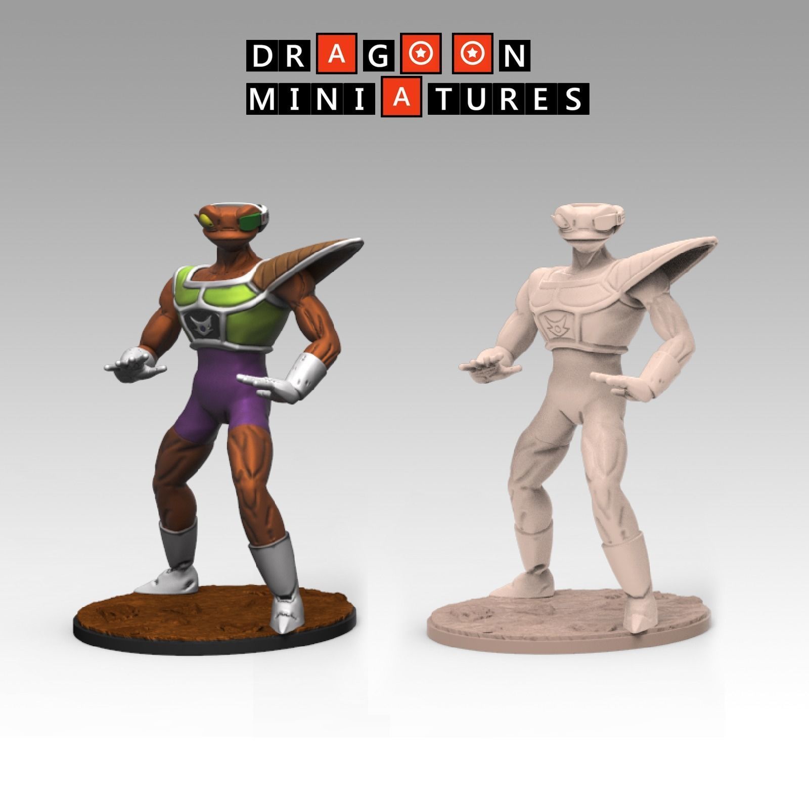 Term 9 - Cooler Saga - Dragon Ball Miniatures 3D print model_6