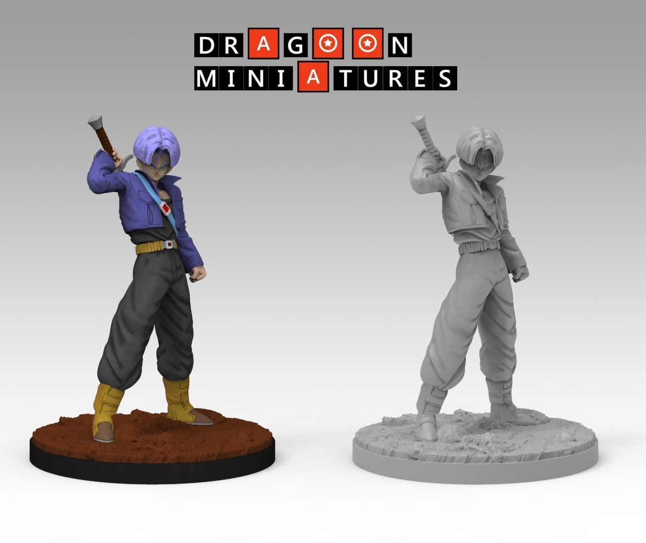 Term 10 - Android Saga - King Cold - Dragon Ball Miniatures 3D print model_6