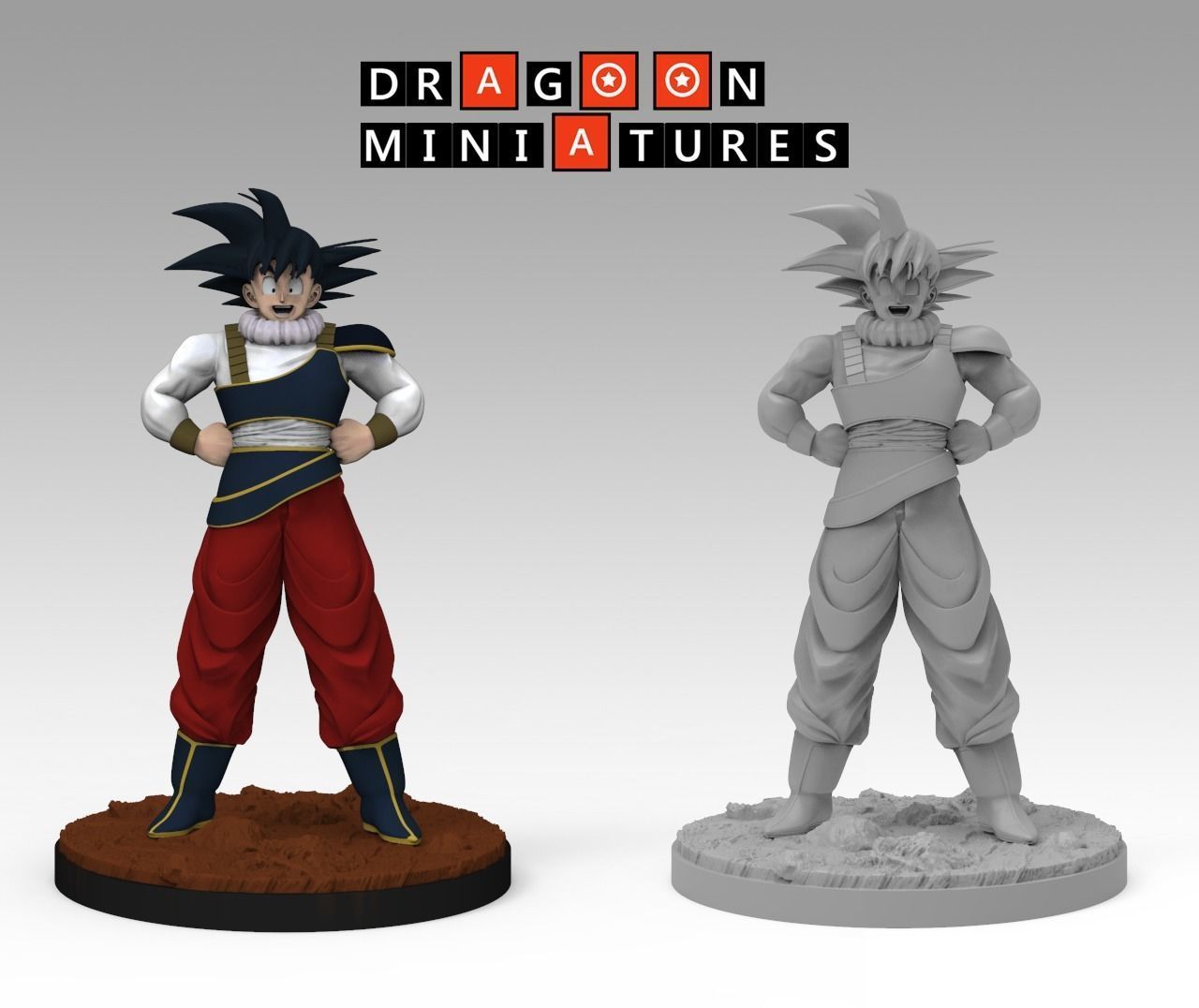 Term 10 - Android Saga - King Cold - Dragon Ball Miniatures 3D print model_10