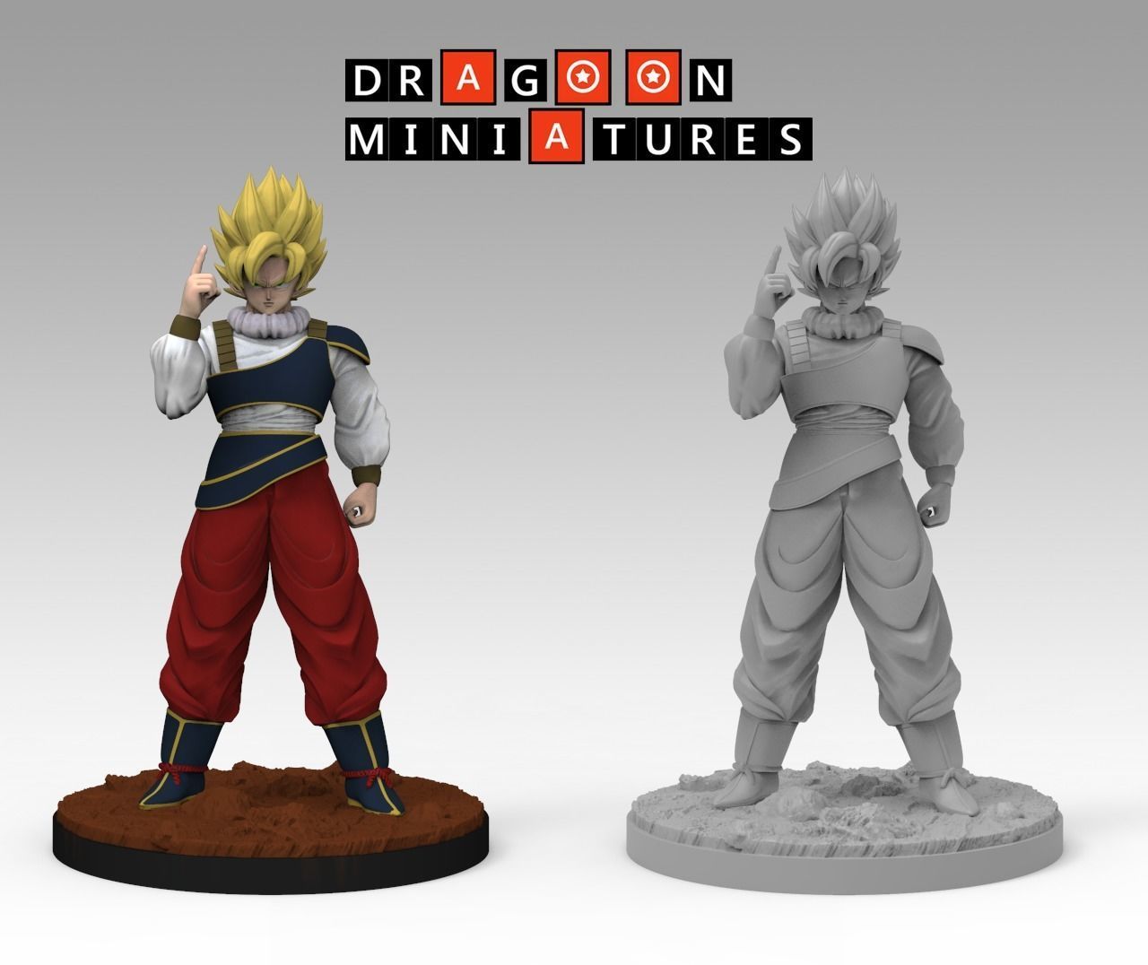 Term 10 - Android Saga - King Cold - Dragon Ball Miniatures 3D print model_9