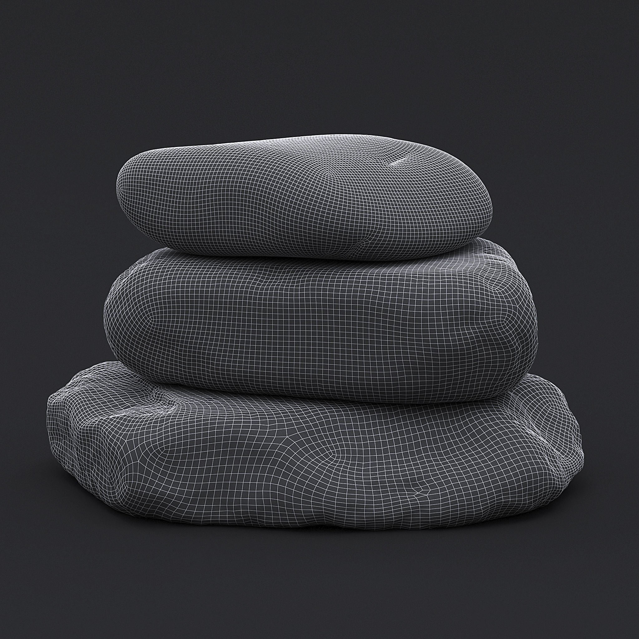 Stone XX 3D model_4