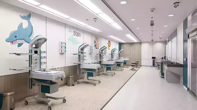 Medical Spaces-NICU Ward