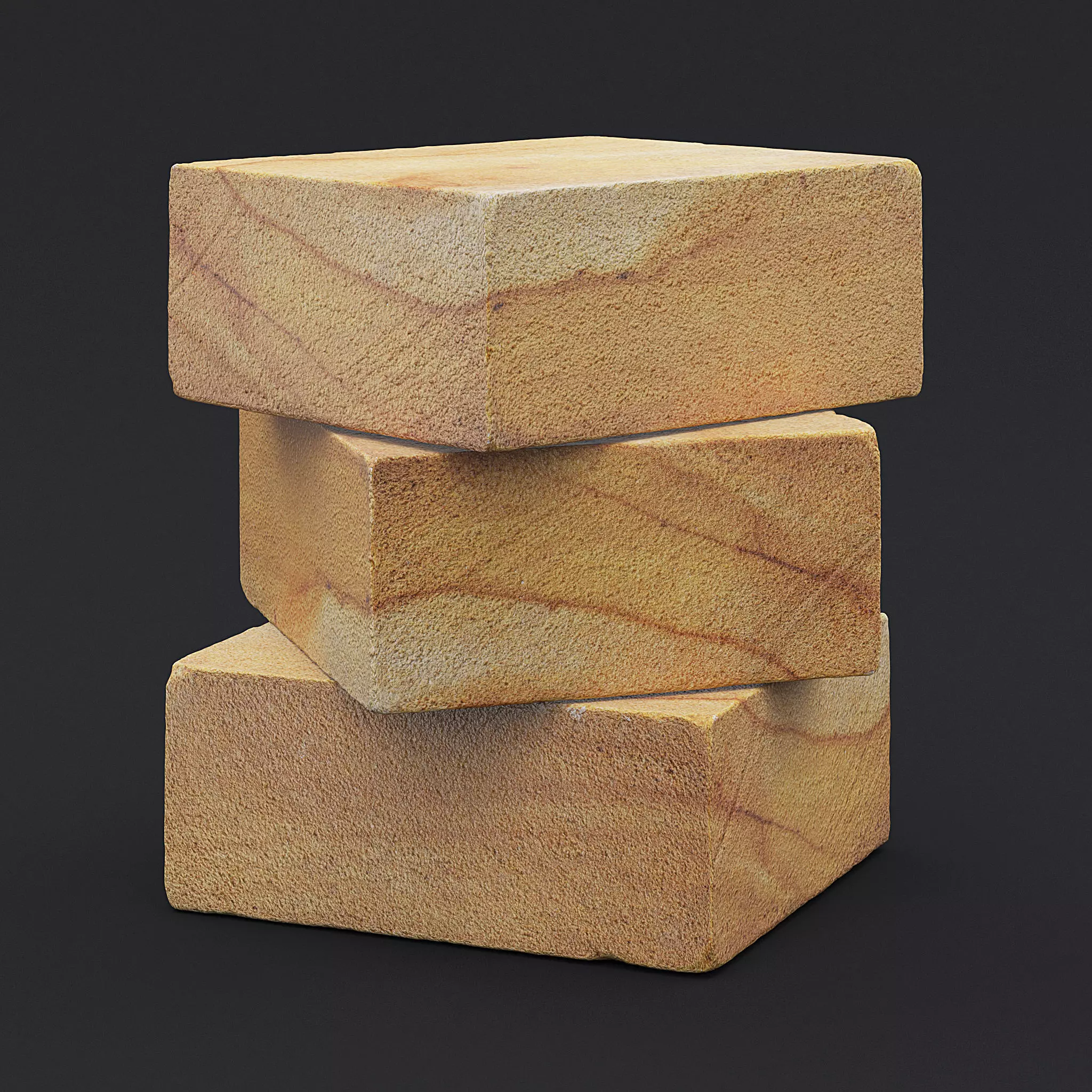 Stone II 3D model_0