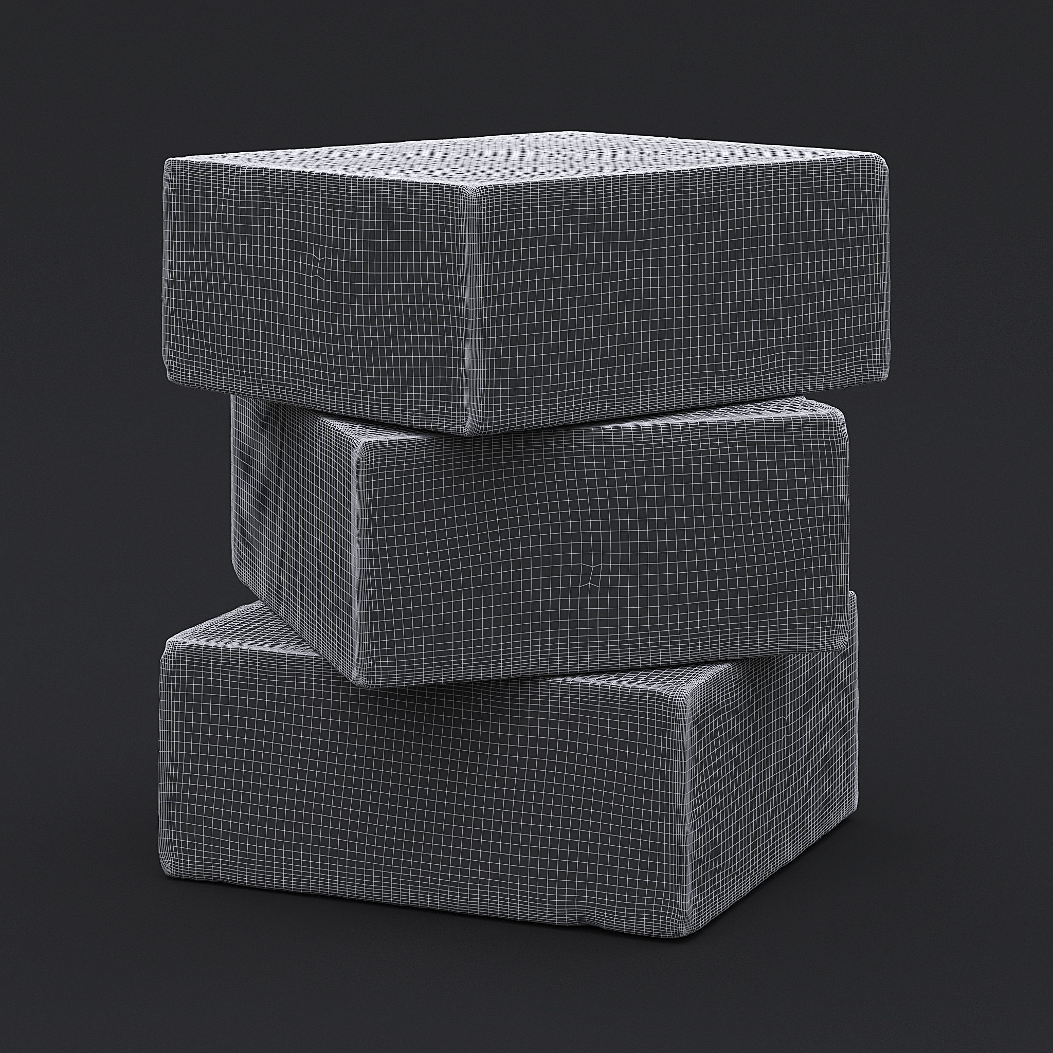 Stone II 3D model_4