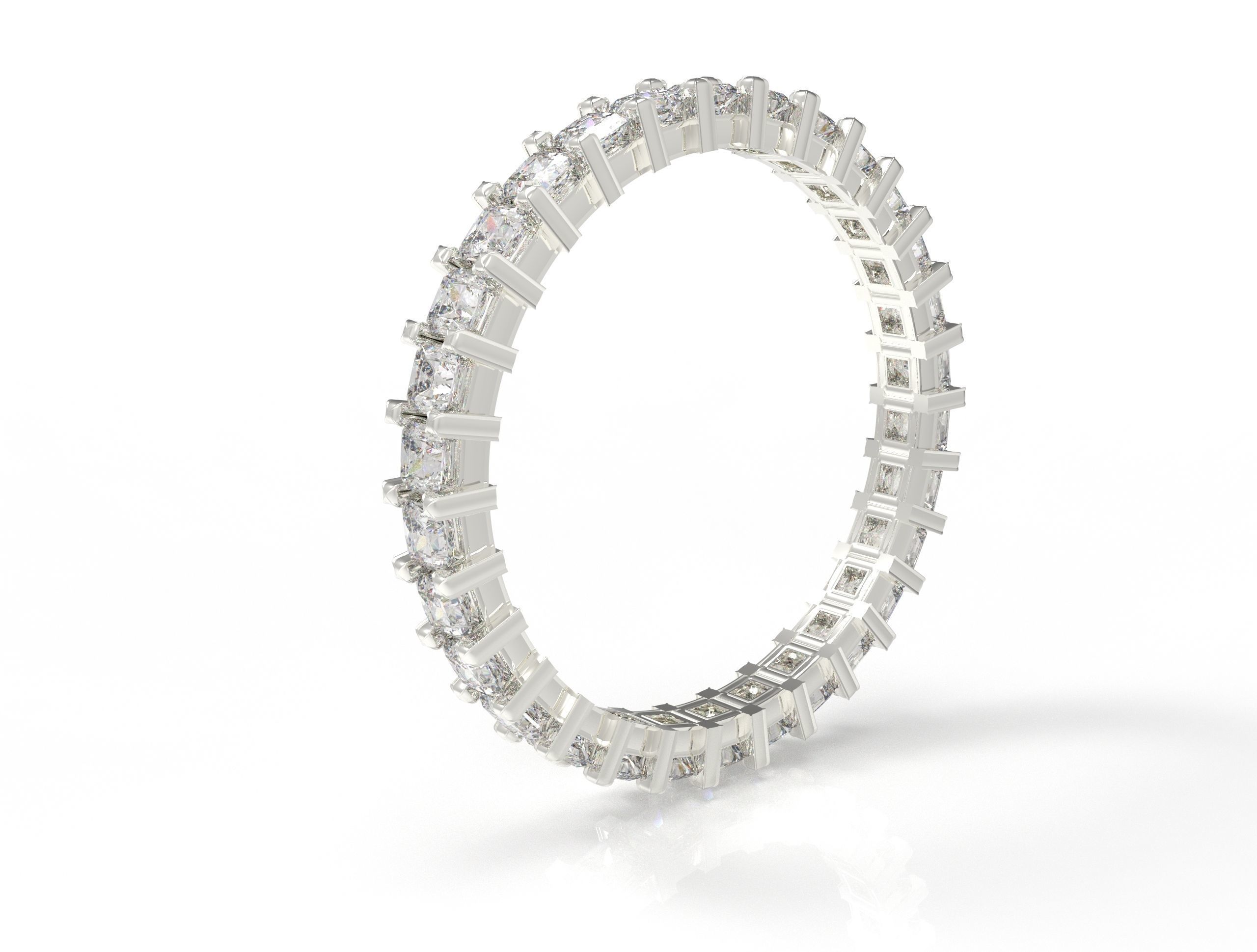 Wedding ring sideboard - Ring with diamond 6 3D model_18