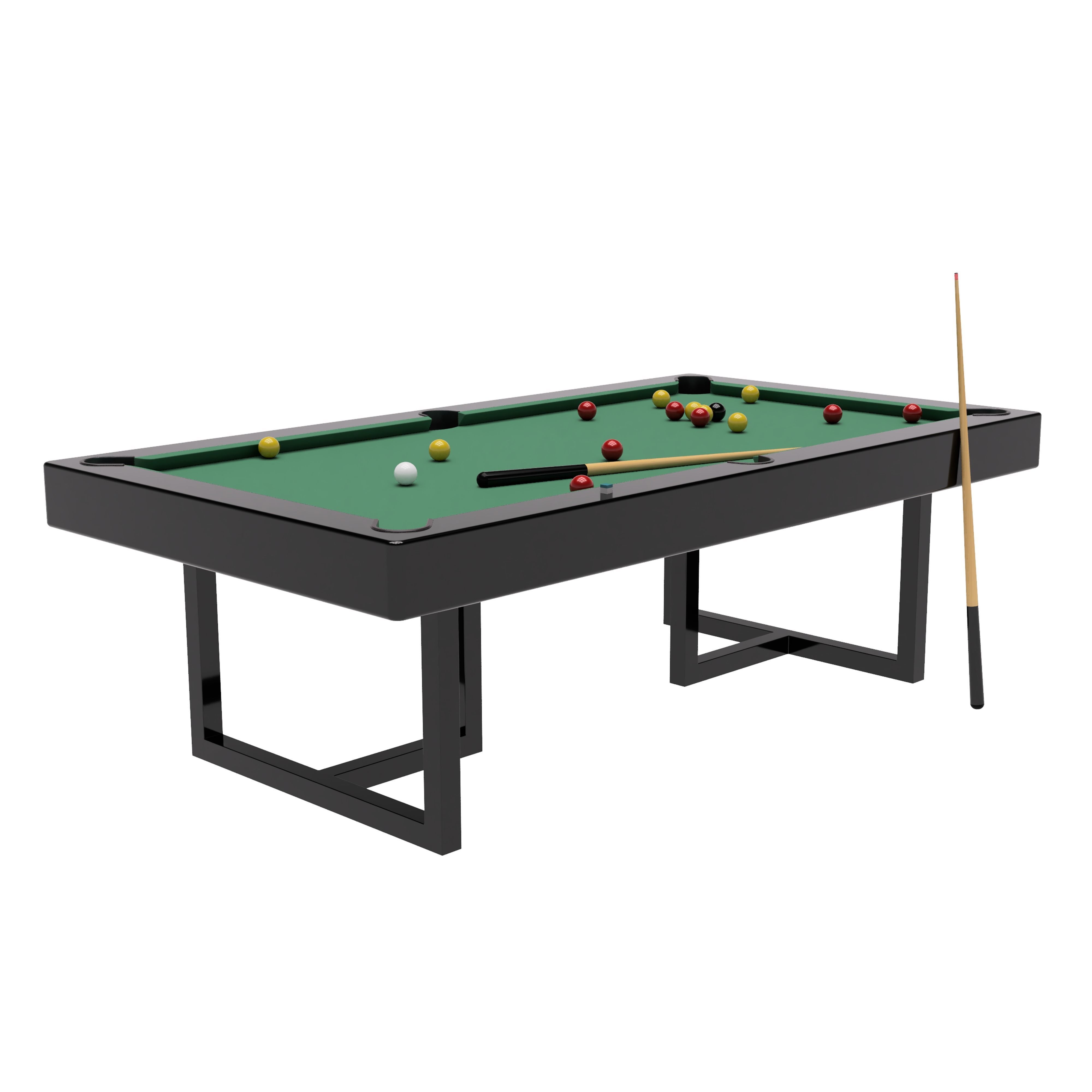 Pool table 3D model_7
