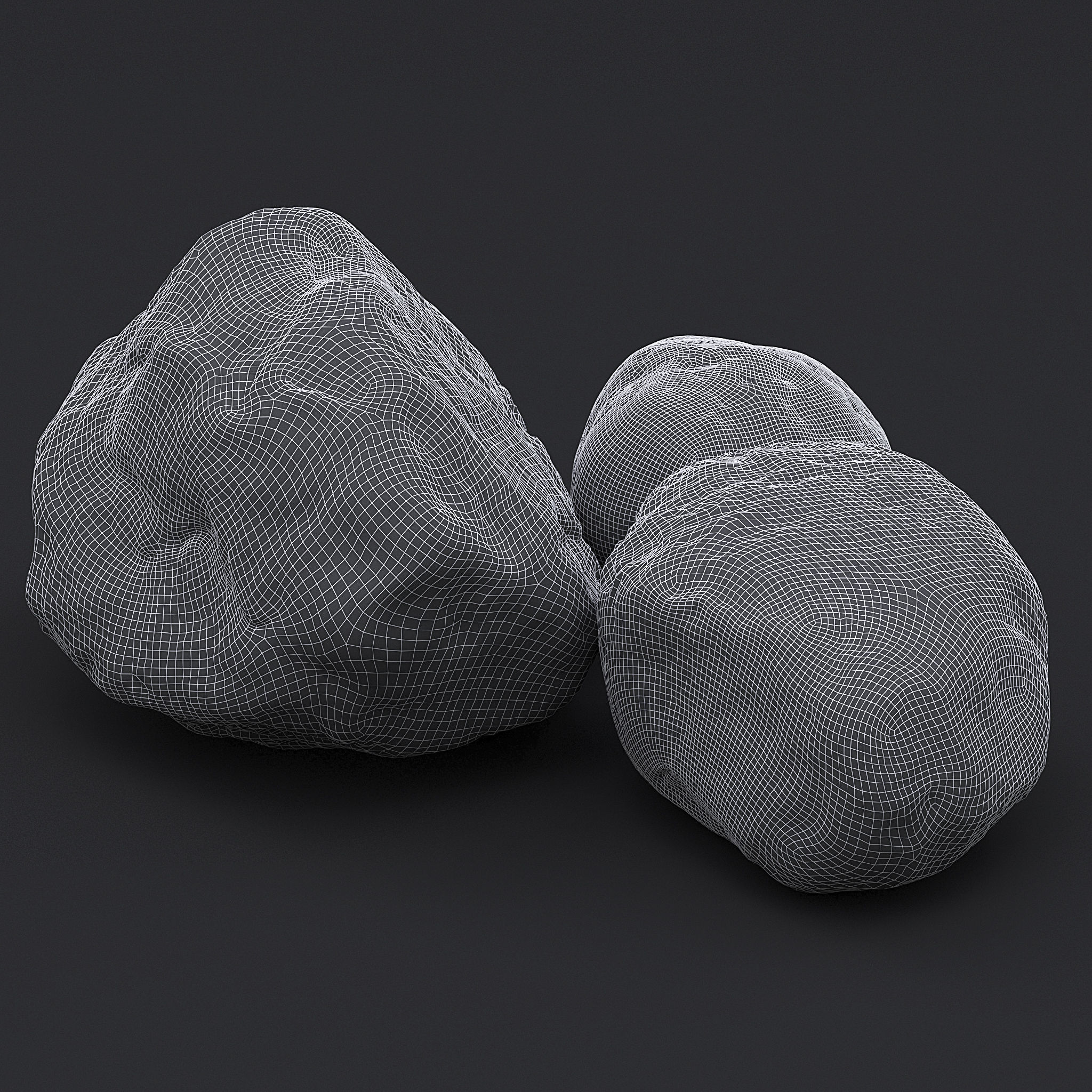 Stone XVIII 3D model_5
