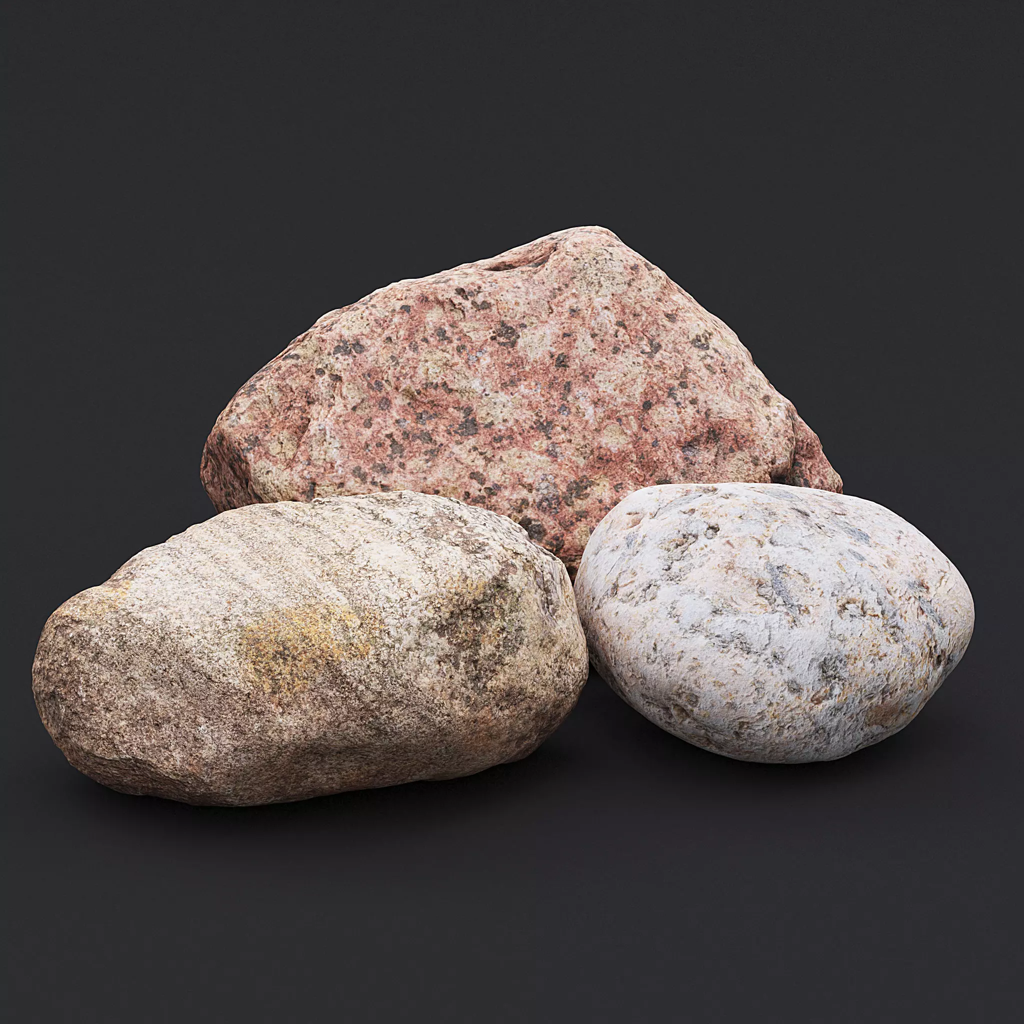 Stone XVIII 3D model_0