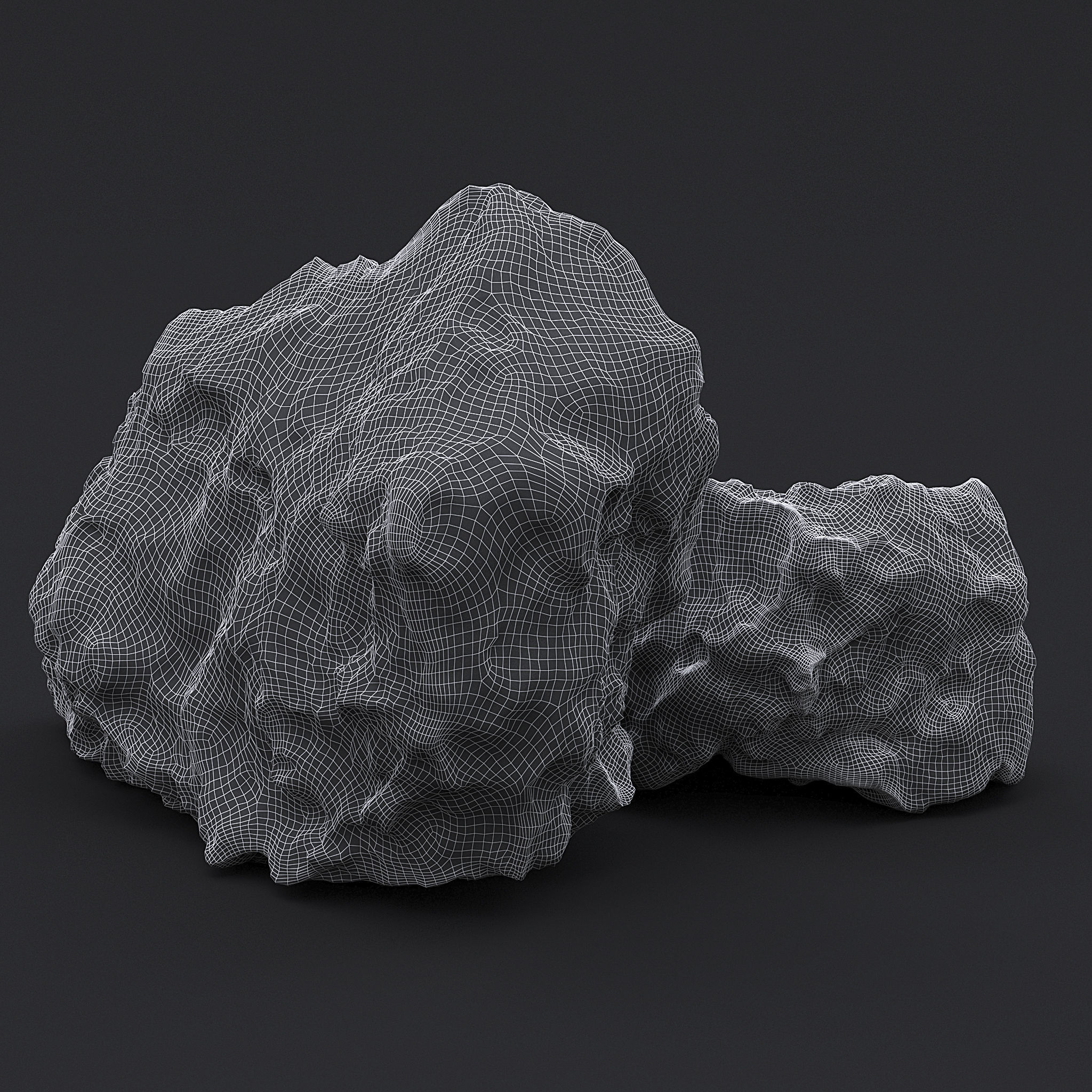 Stone XIV 3D model_6