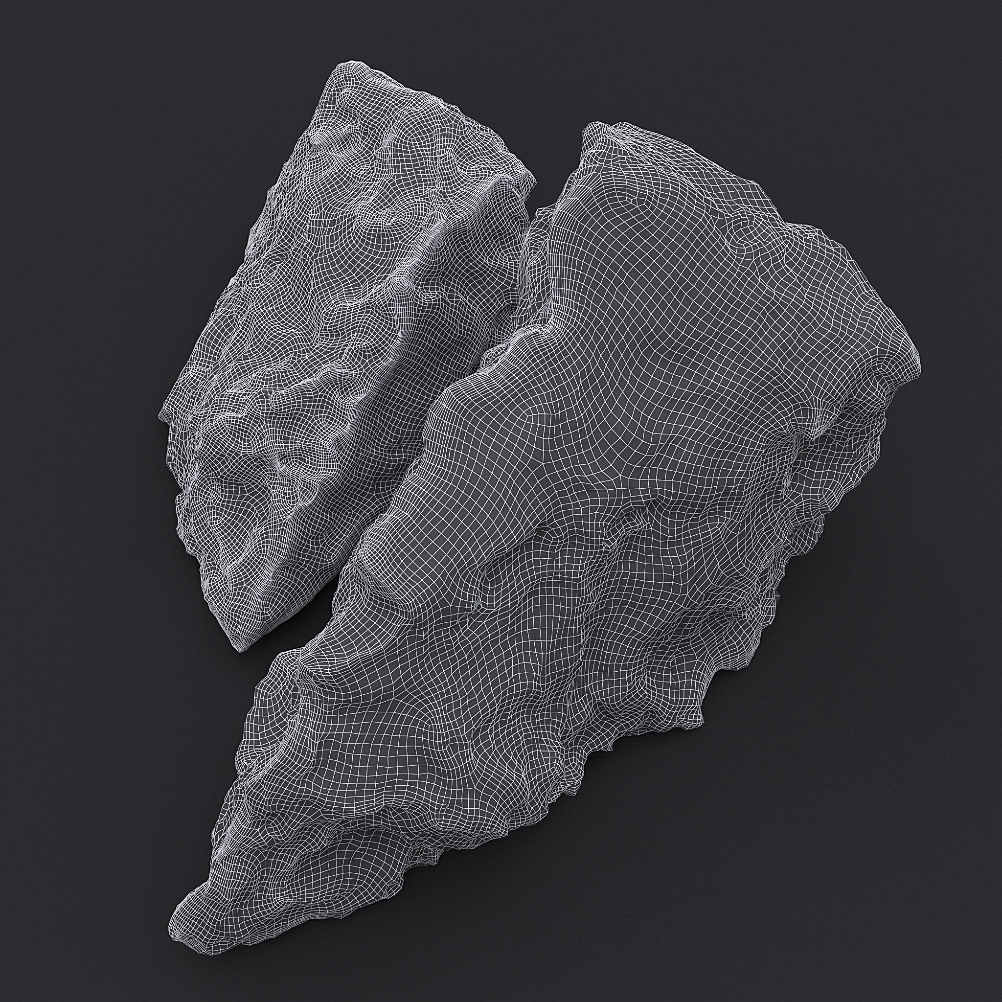 Stone XIV 3D model_7