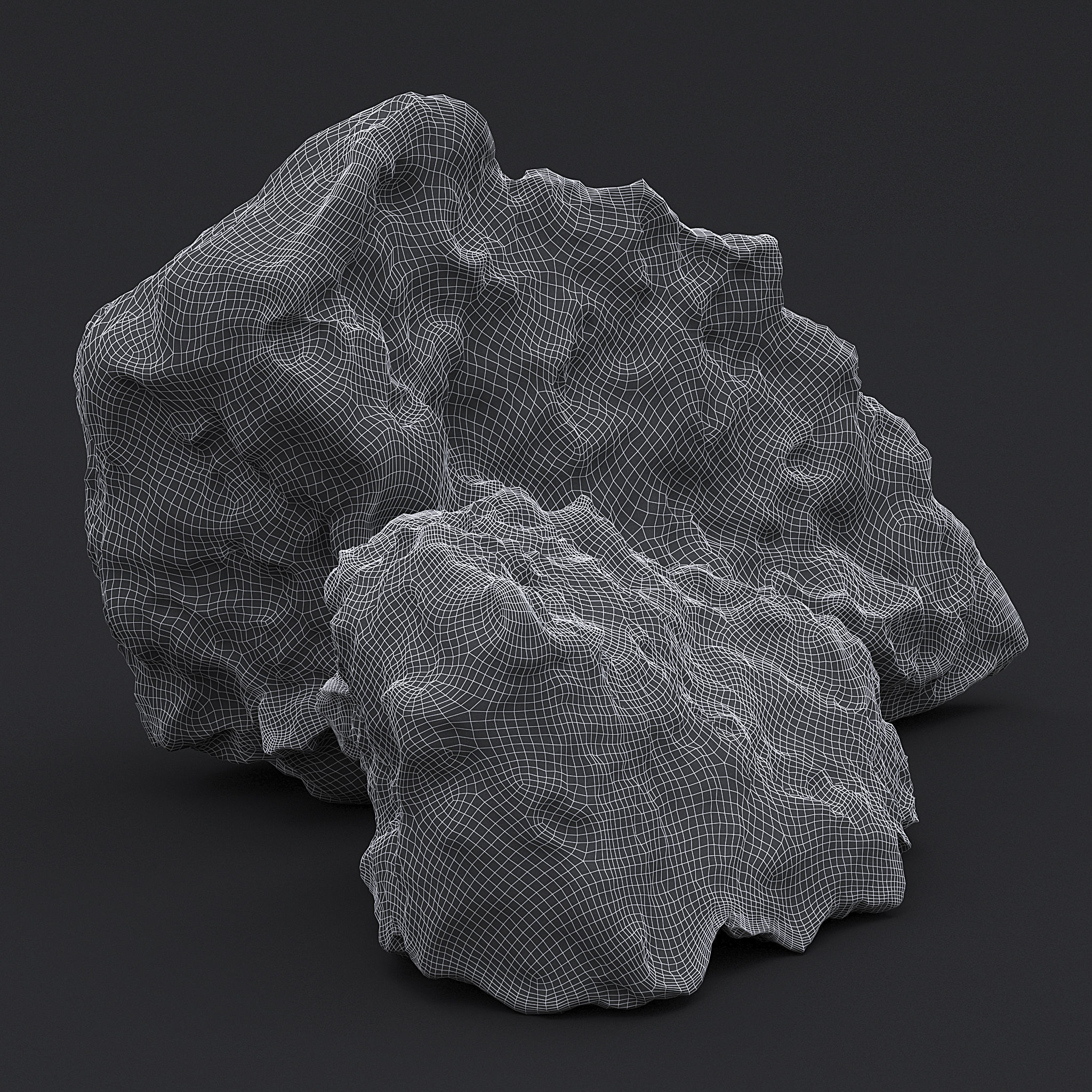 Stone XIV 3D model_5