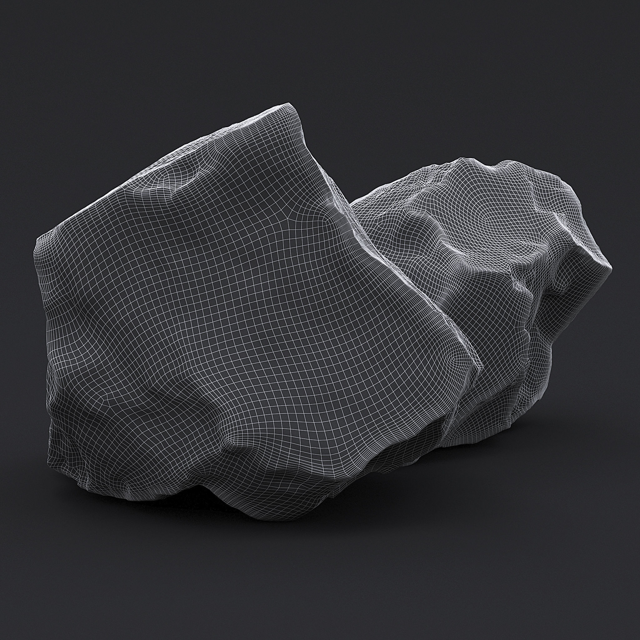 Stone XII 3D model_5