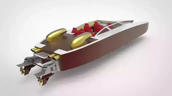 catamaran speed boat