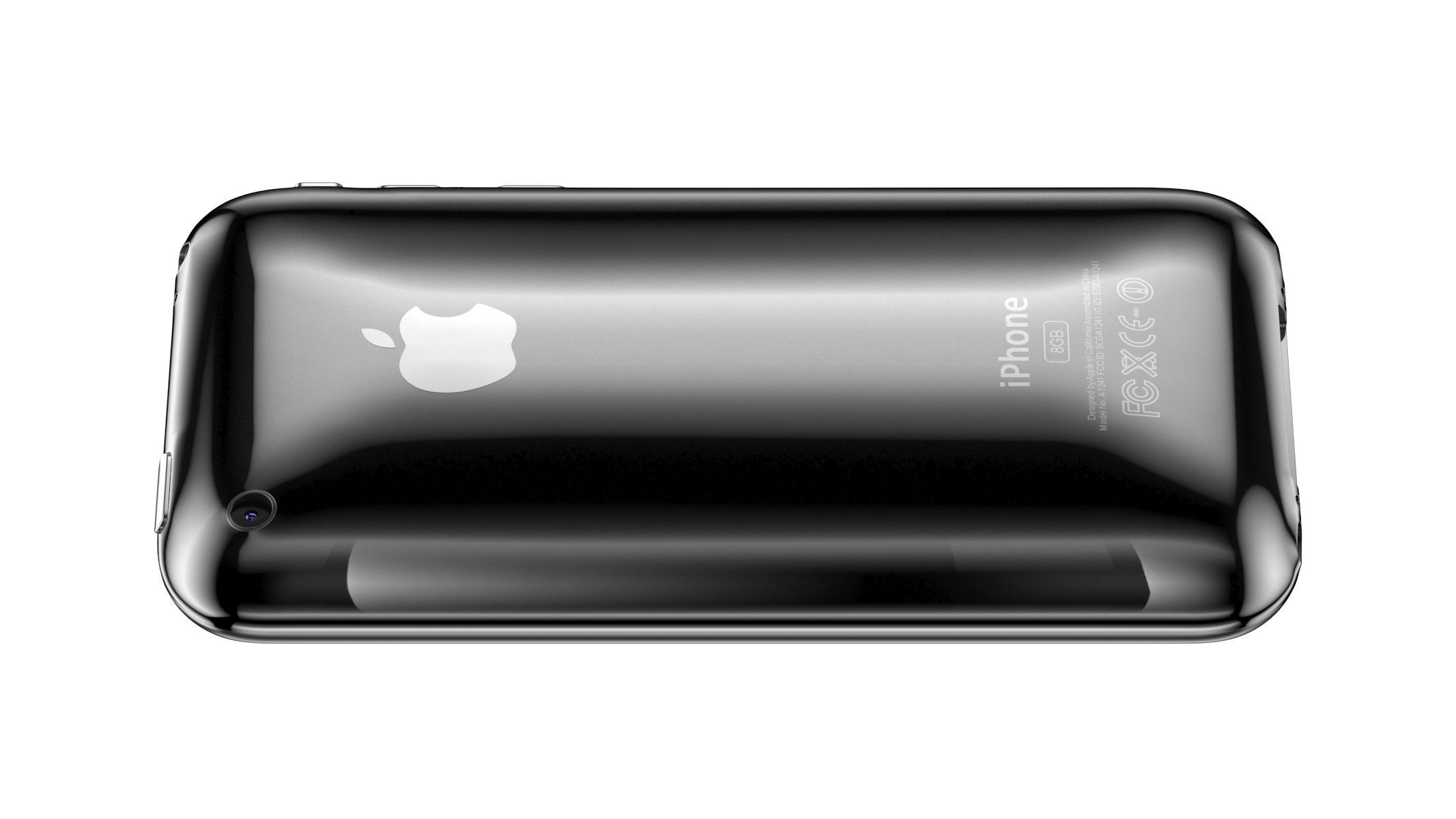 Apple iPhone 3G Black 3D model_2